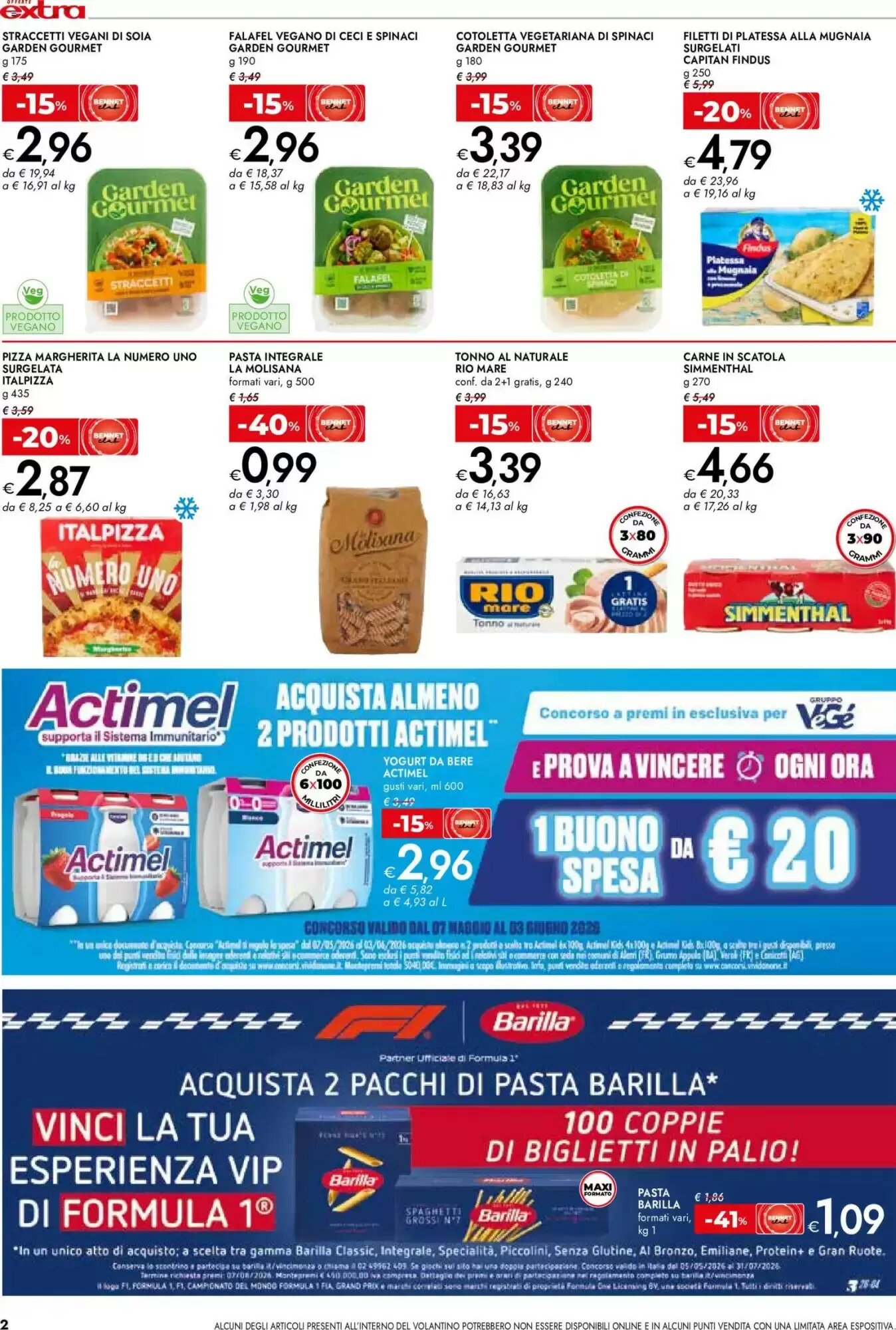 Volantino promozionale Bennet  valide dal 14/05/2026 - Pagina 2.