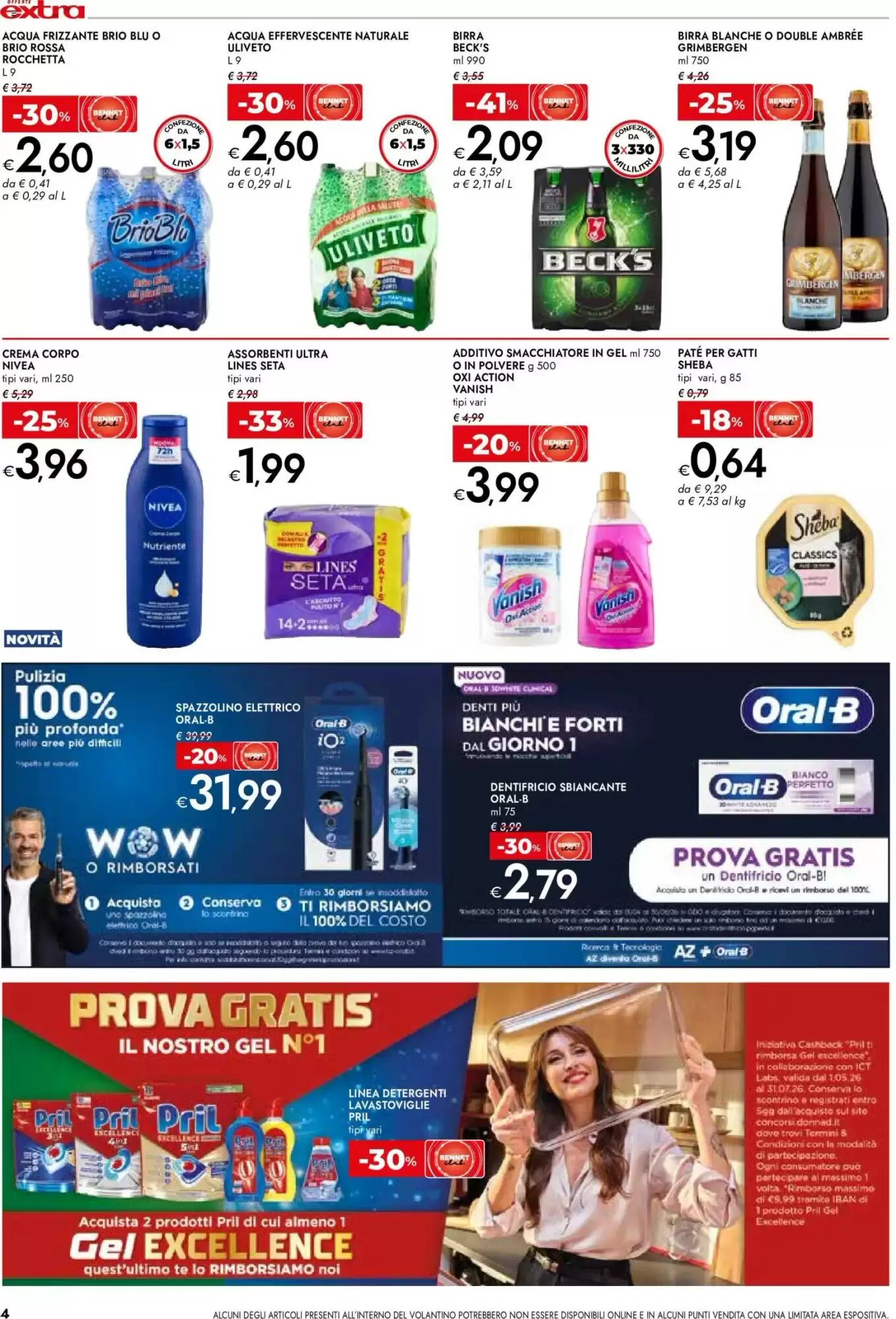 Volantino promozionale Bennet  valide dal 14/05/2026 - Pagina 4.