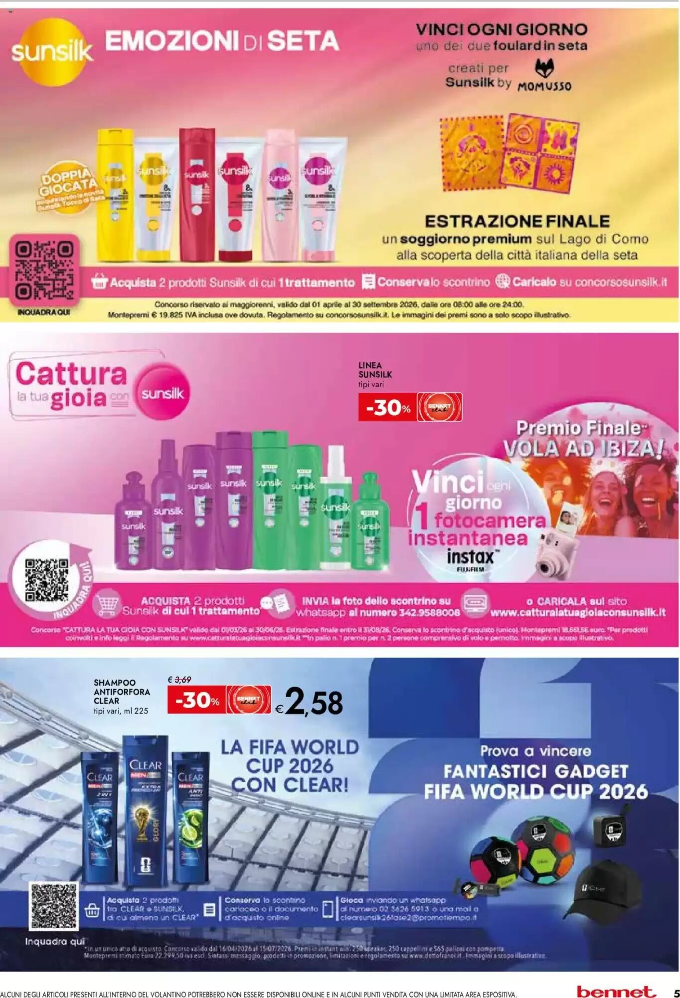 Volantino promozionale Bennet  valide dal 14/05/2026 - Pagina 5.