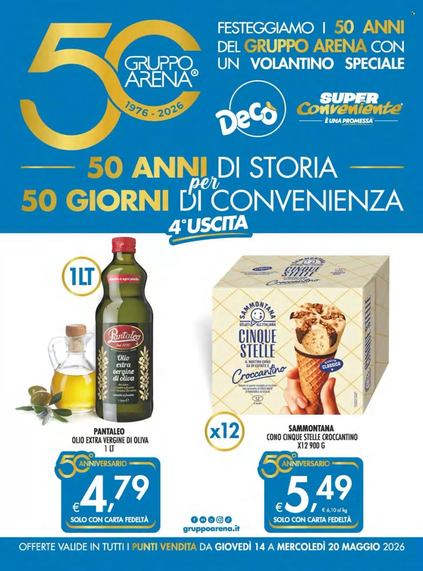 Volantino promozionale Deco Supermercati  valide dal 14/05/2026 - Pagina 1.