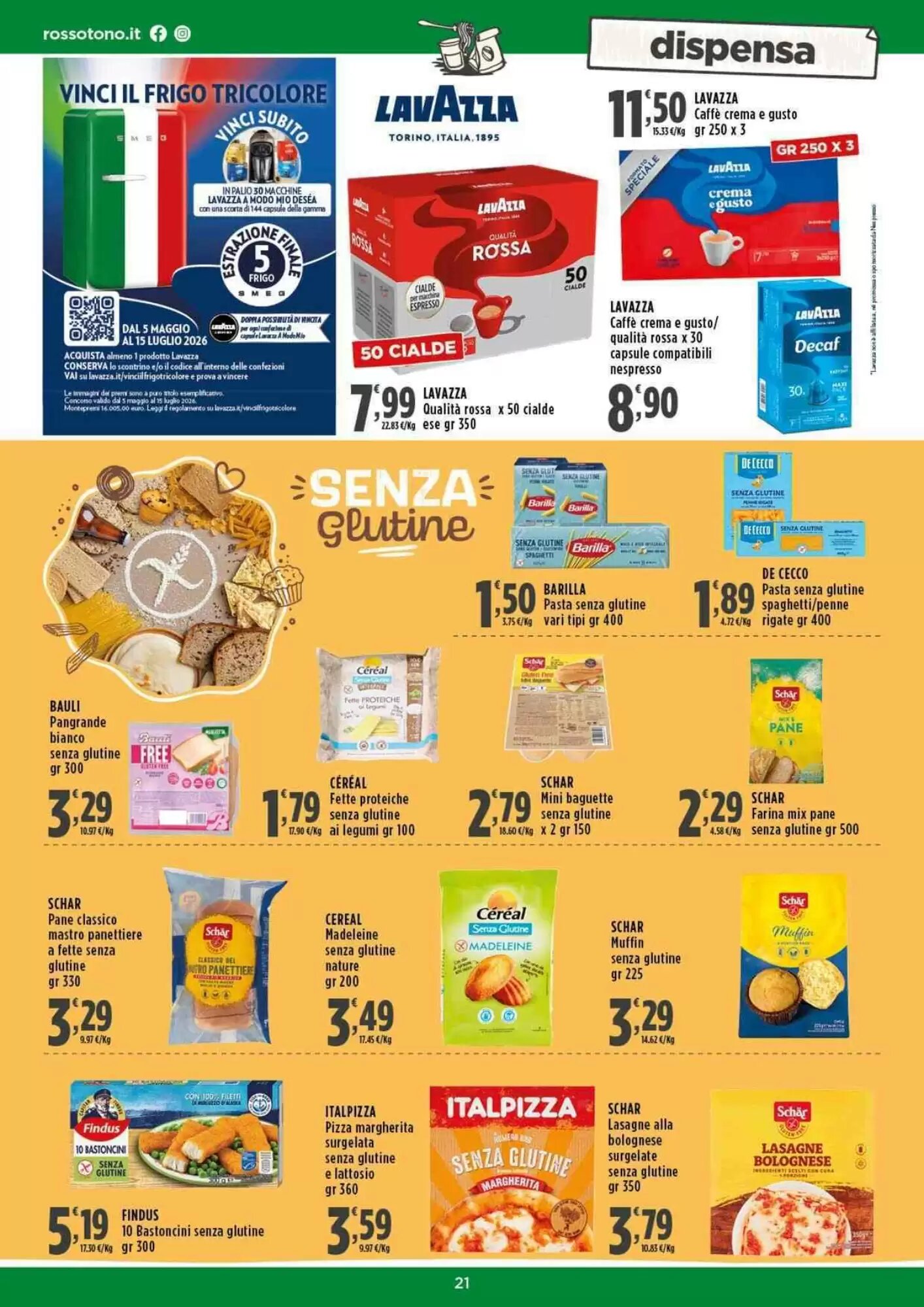 Volantino promozionale Rossotono  valide dal 14/05/2026 - Pagina 21.
