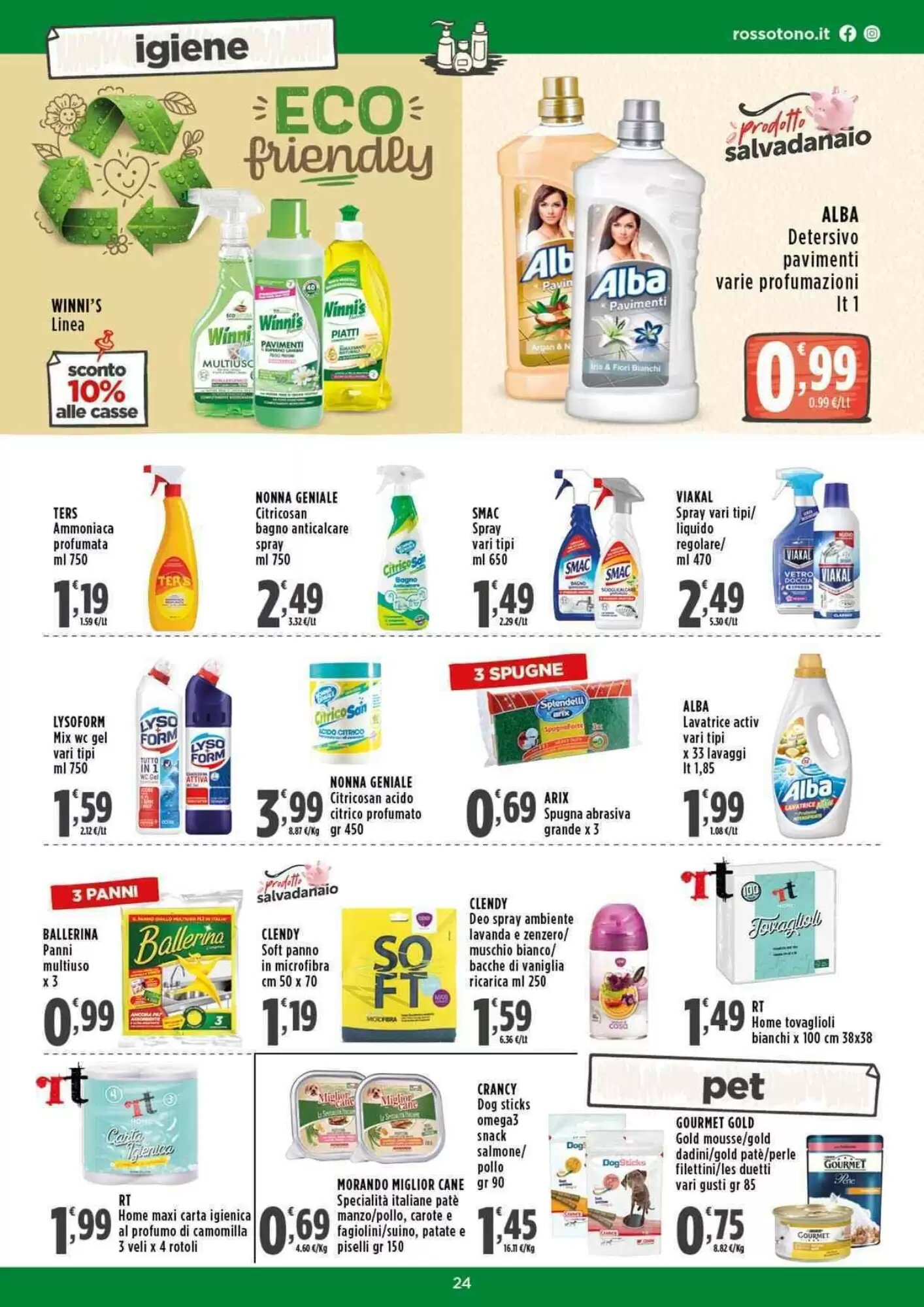 Volantino promozionale Rossotono  valide dal 14/05/2026 - Pagina 24.