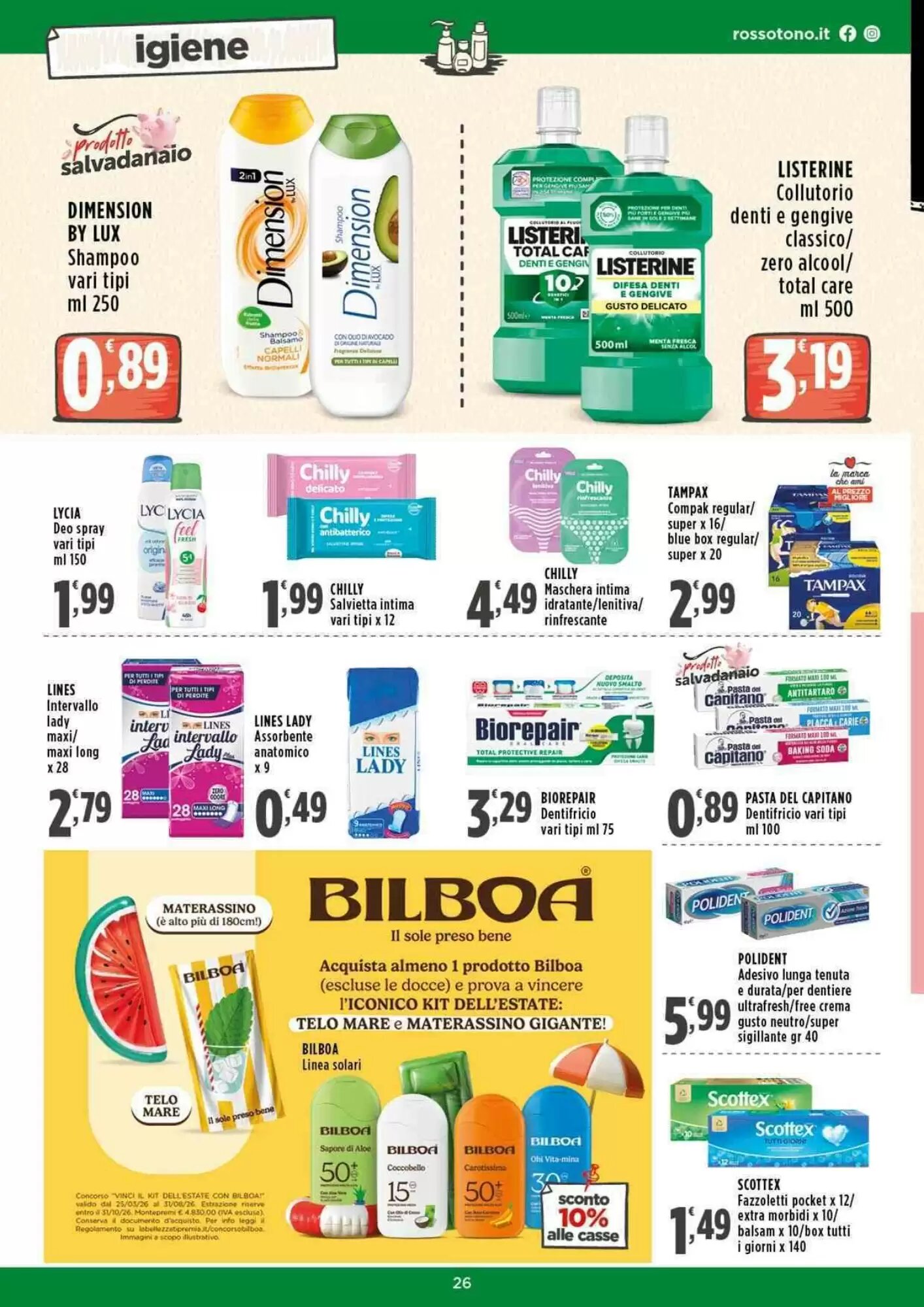 Volantino promozionale Rossotono  valide dal 14/05/2026 - Pagina 26.