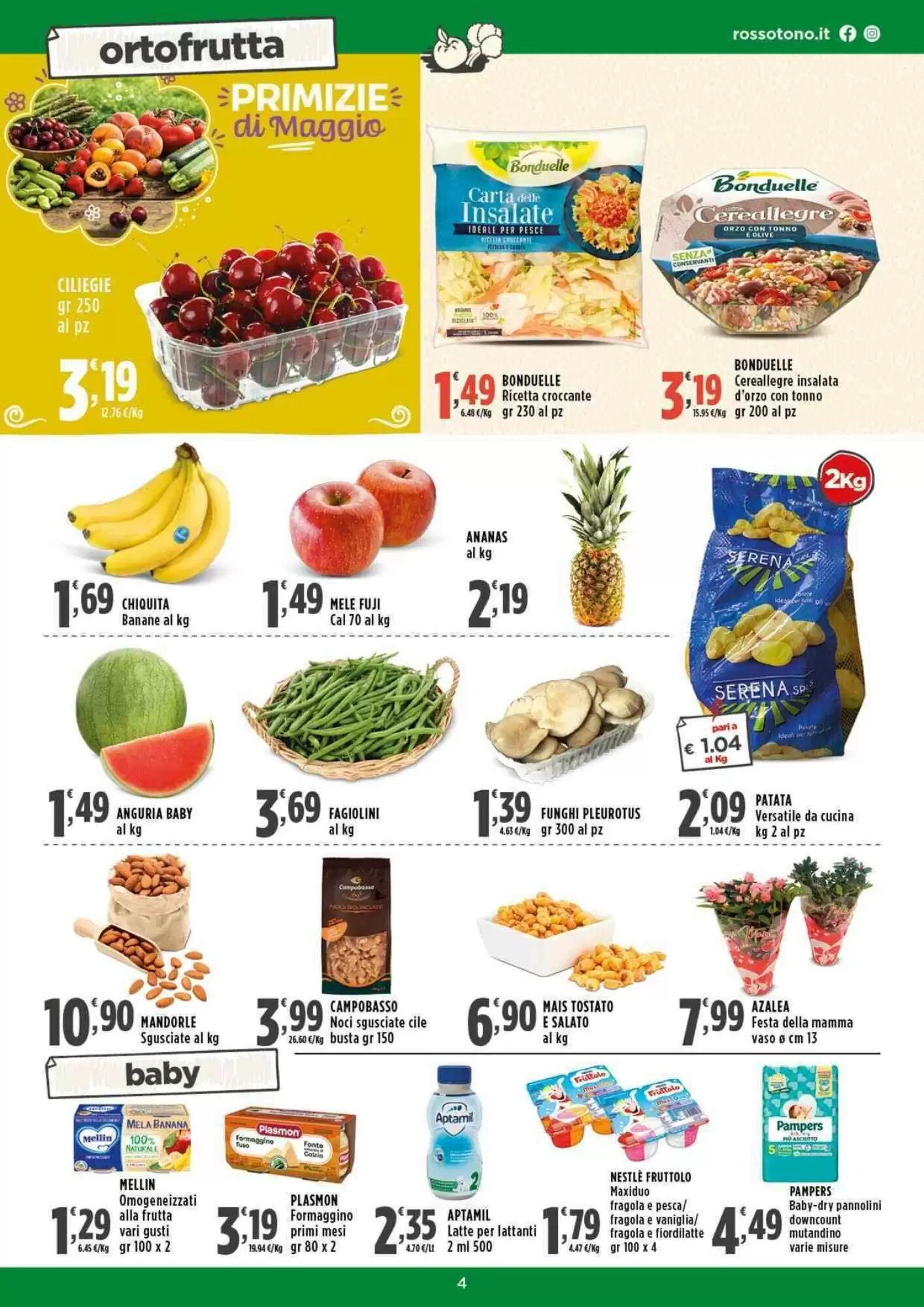 Volantino promozionale Rossotono  valide dal 14/05/2026 - Pagina 4.