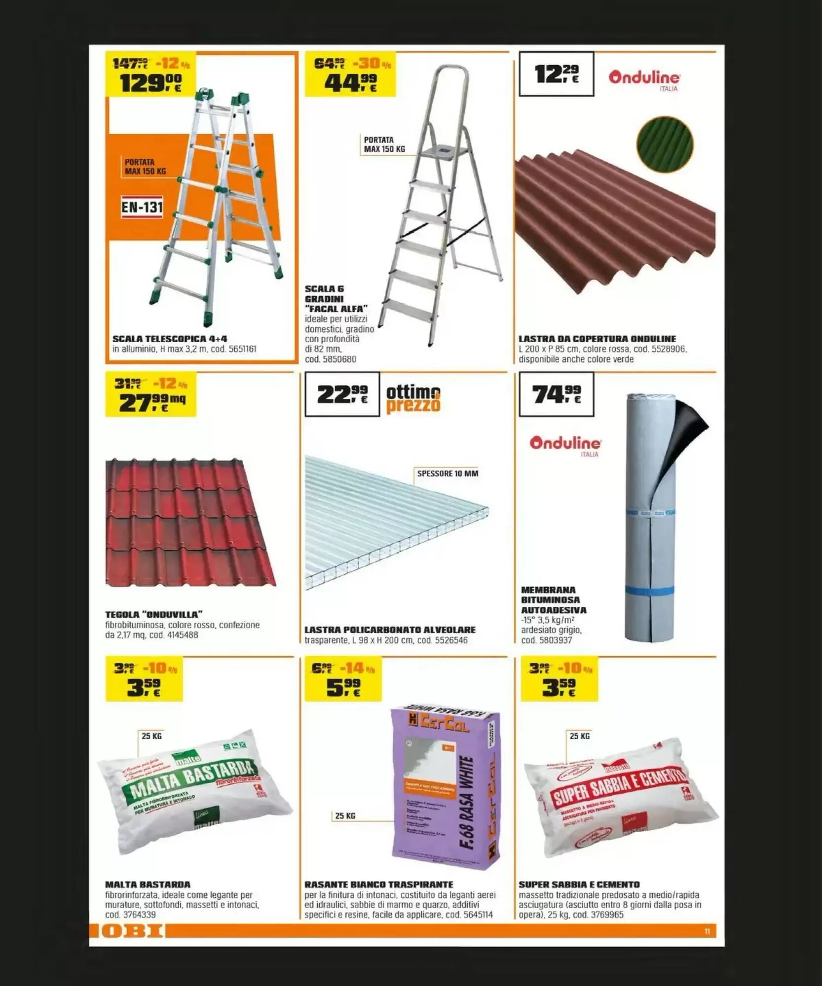 Volantino promozionale OBI  valide dal 14/05/2026 - Pagina 11.