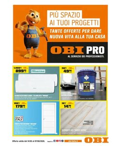 Volantino promozionale OBI valide dal 14/05/2026