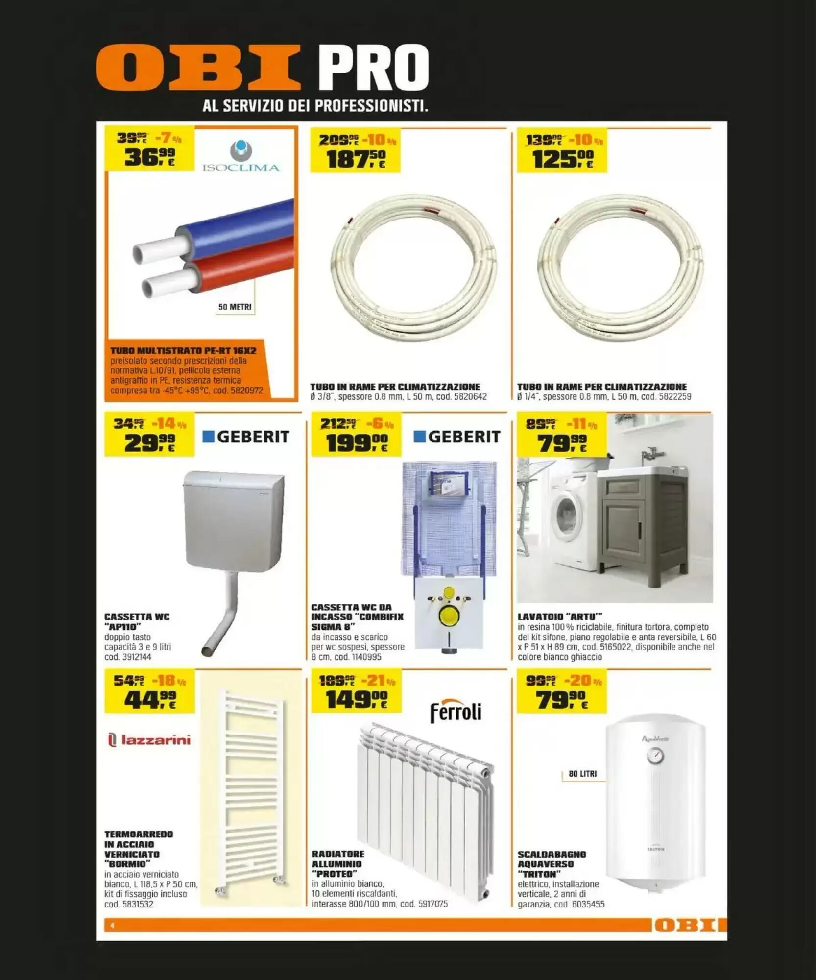 Volantino promozionale OBI  valide dal 14/05/2026 - Pagina 4.