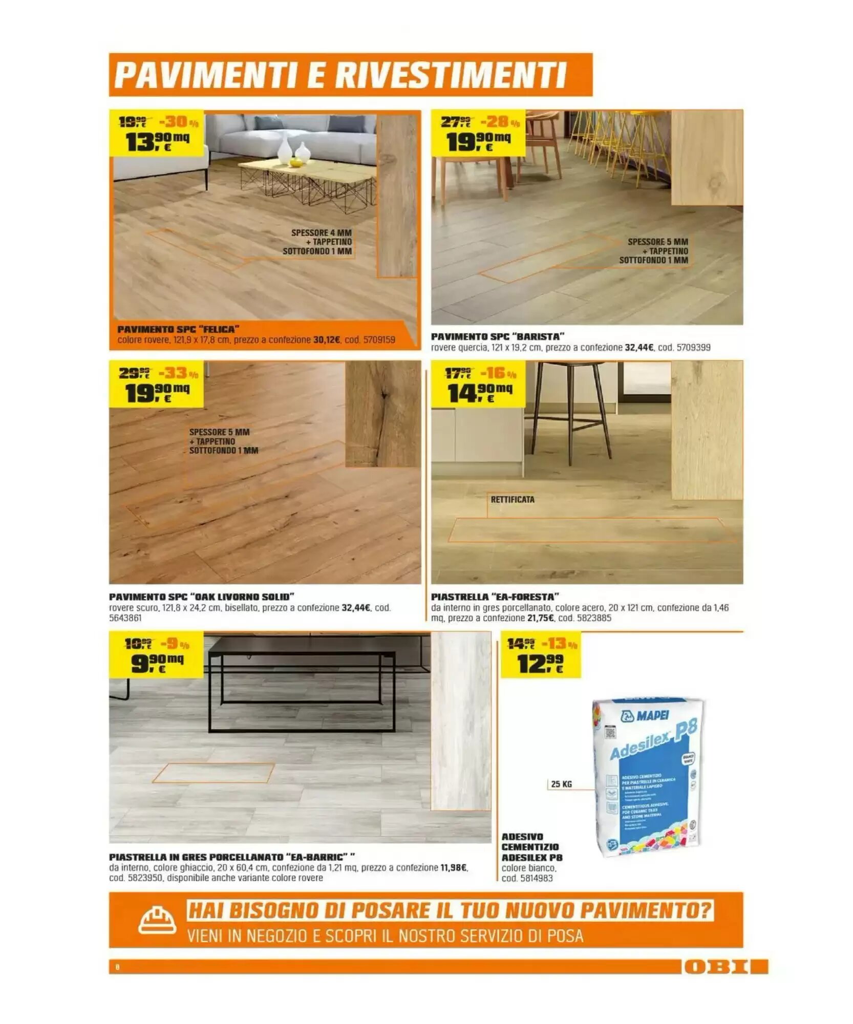 Volantino promozionale OBI  valide dal 14/05/2026 - Pagina 8.