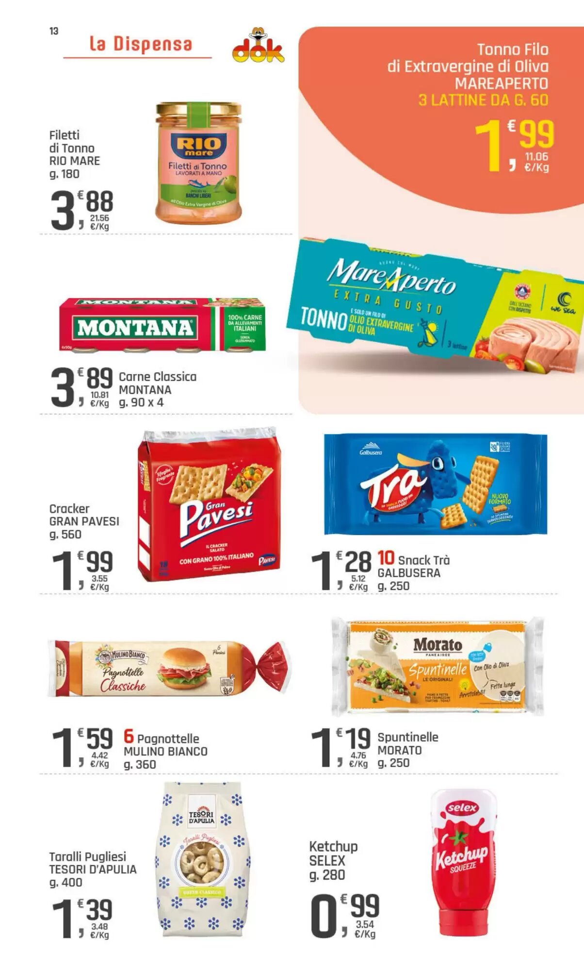 Volantino promozionale Supermercati Dok  valide dal 15/05/2026 - Pagina 13.
