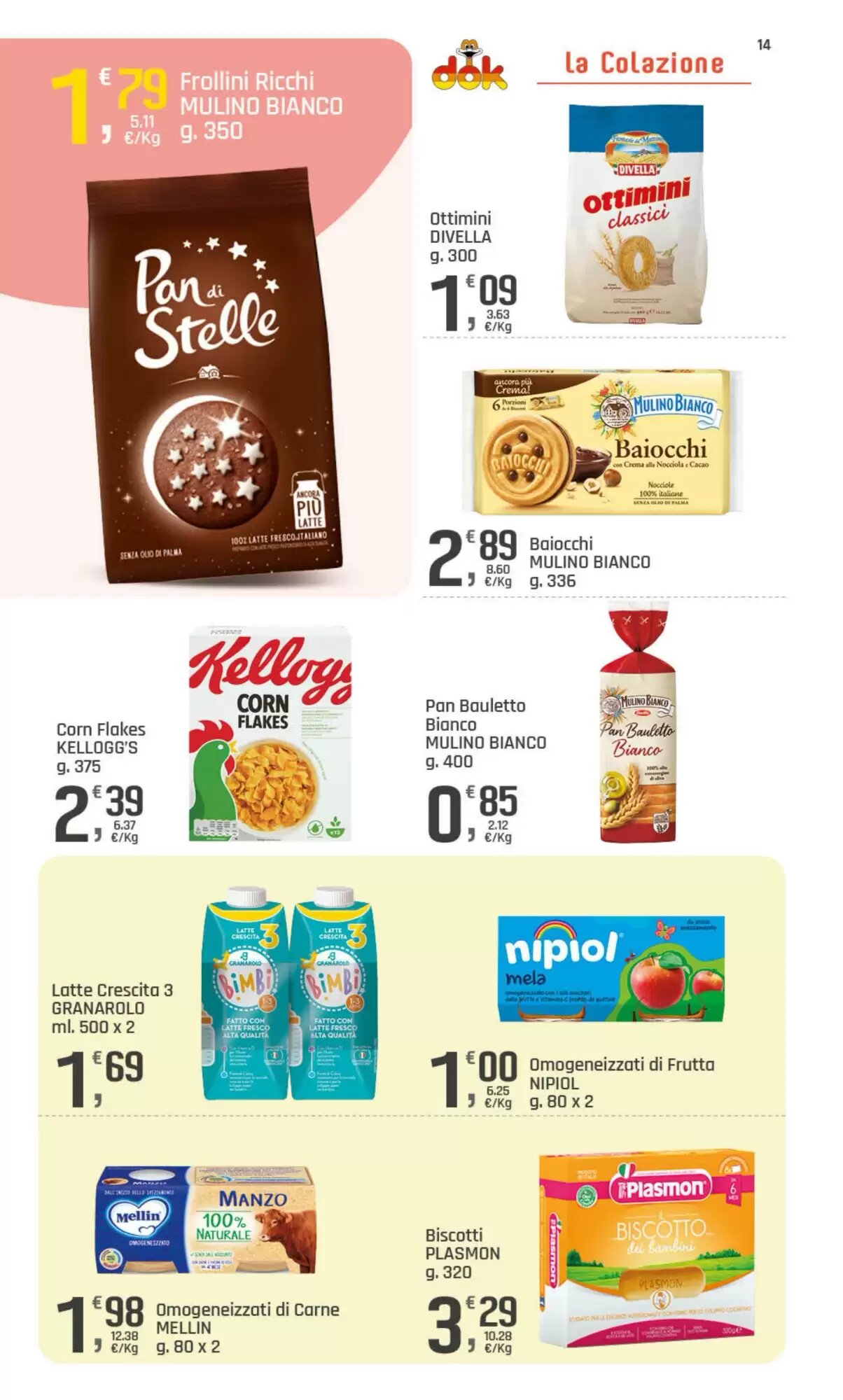 Volantino promozionale Supermercati Dok  valide dal 15/05/2026 - Pagina 14.