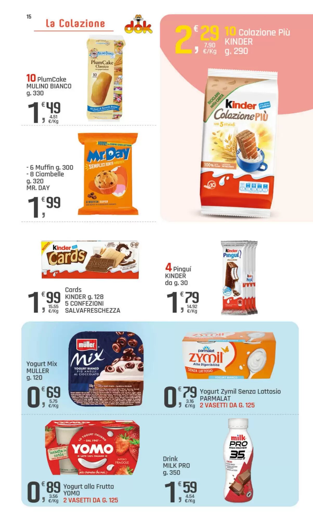 Volantino promozionale Supermercati Dok  valide dal 15/05/2026 - Pagina 15.
