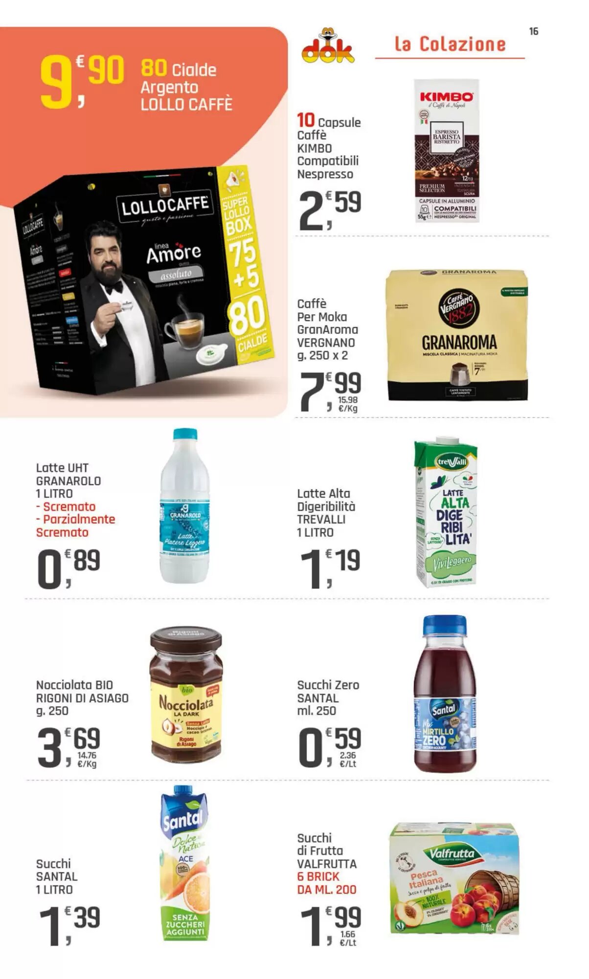 Volantino promozionale Supermercati Dok  valide dal 15/05/2026 - Pagina 16.
