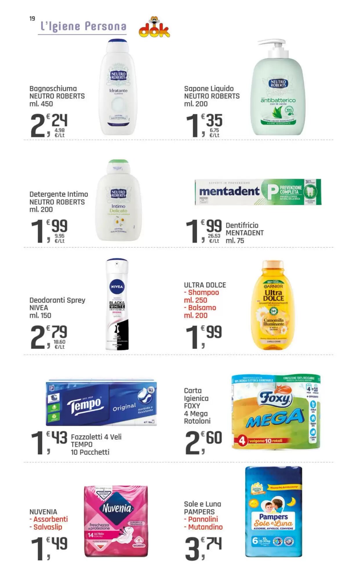 Volantino promozionale Supermercati Dok  valide dal 15/05/2026 - Pagina 19.