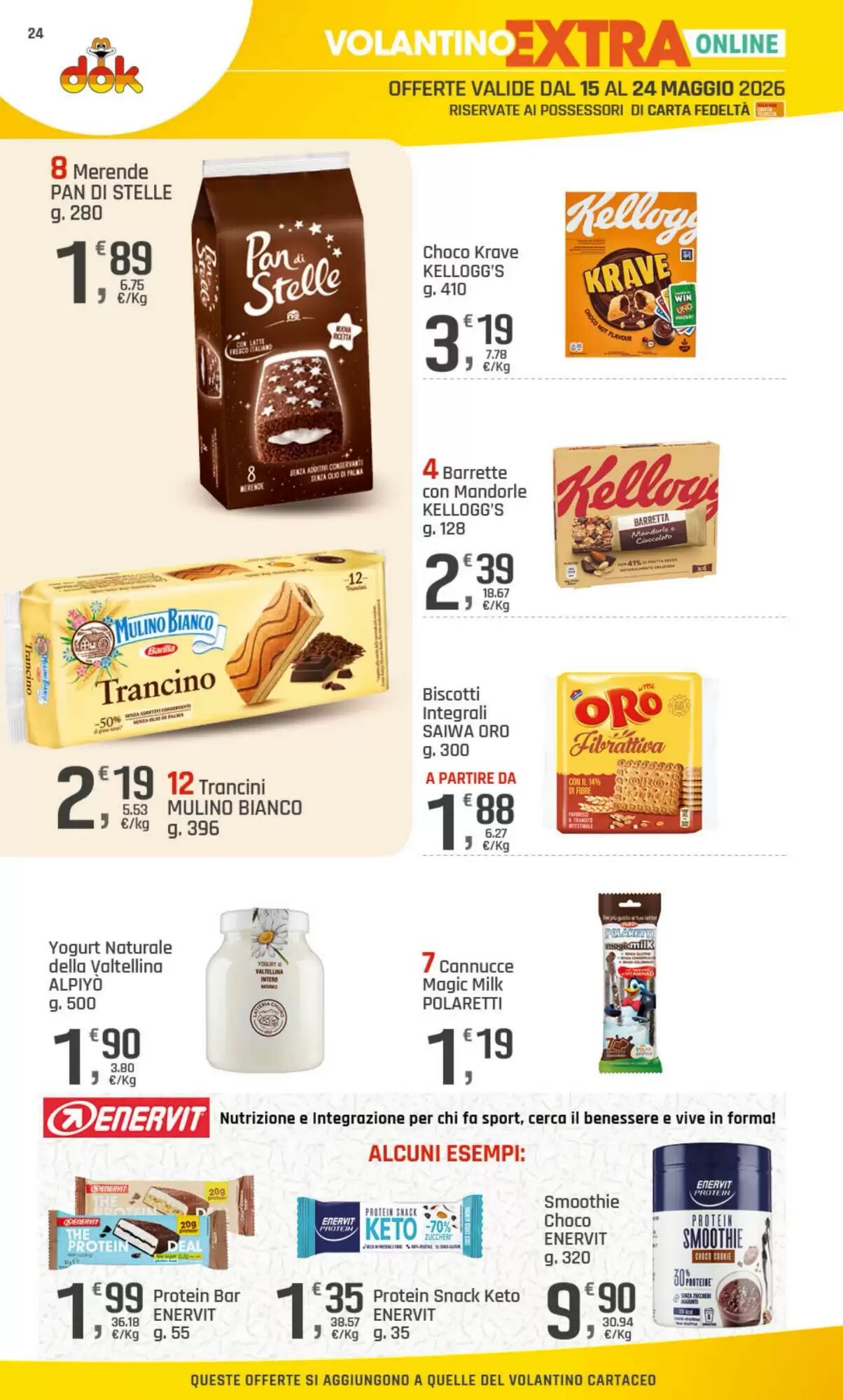 Volantino promozionale Supermercati Dok  valide dal 15/05/2026 - Pagina 24.
