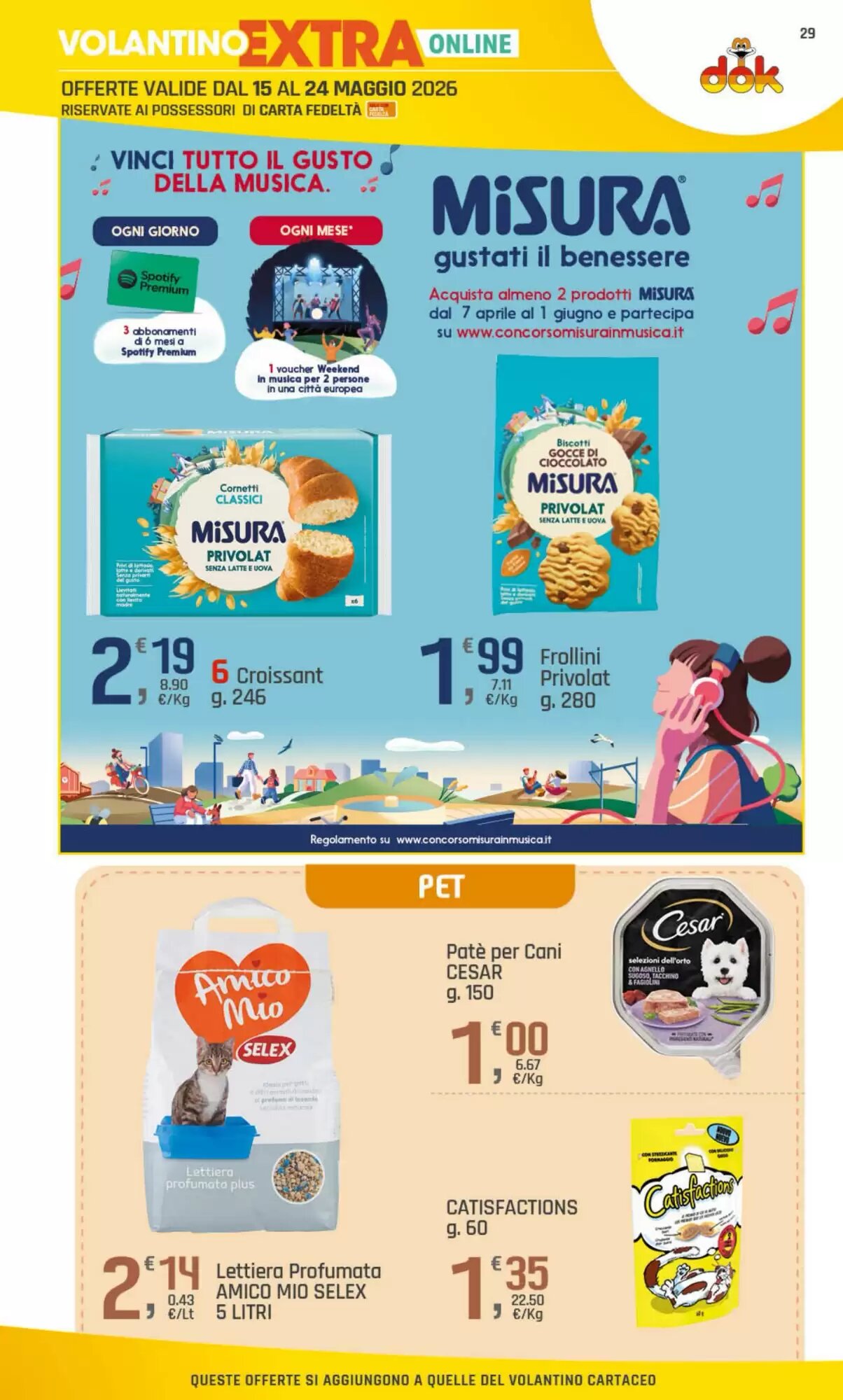 Volantino promozionale Supermercati Dok  valide dal 15/05/2026 - Pagina 29.