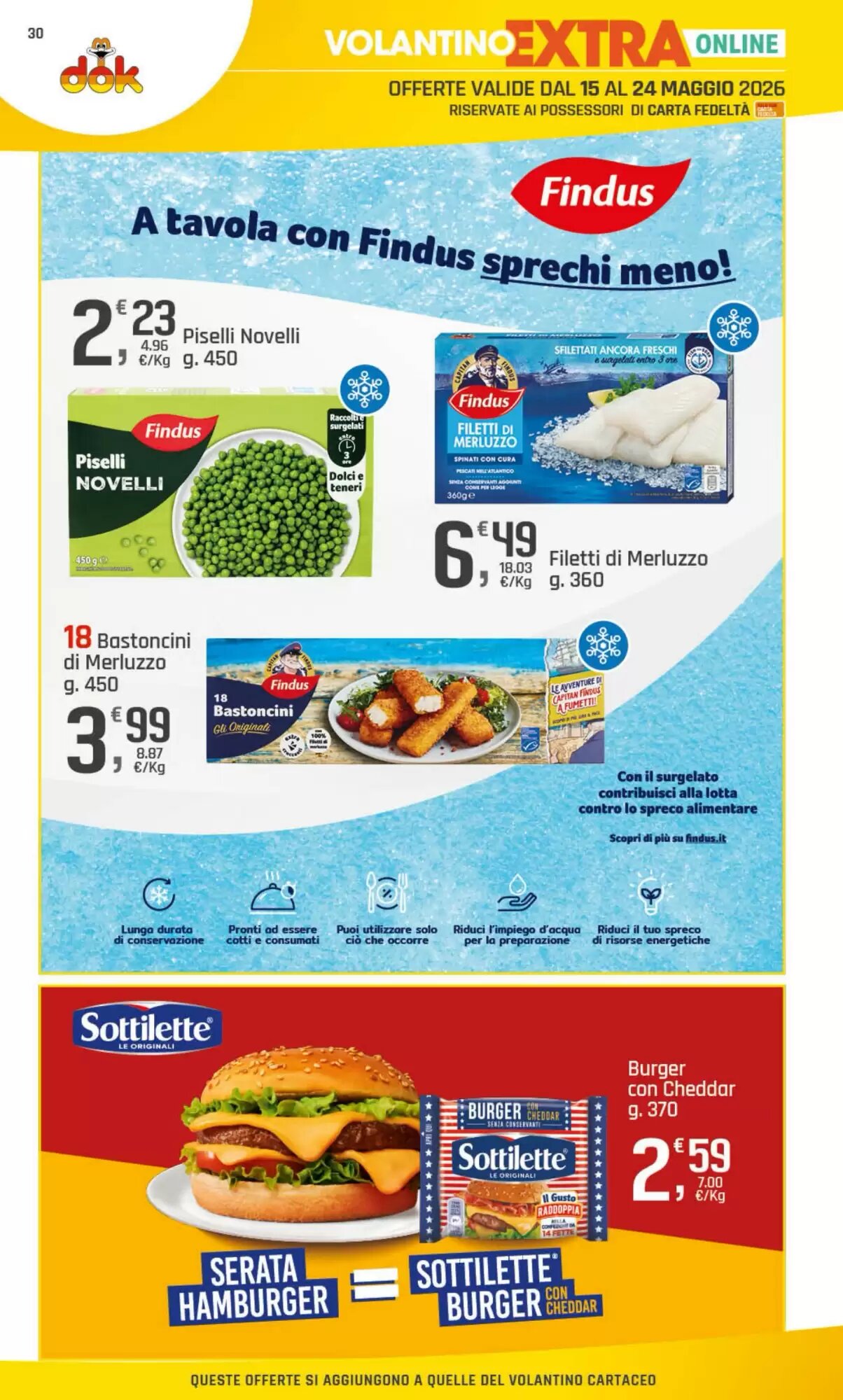 Volantino promozionale Supermercati Dok  valide dal 15/05/2026 - Pagina 30.