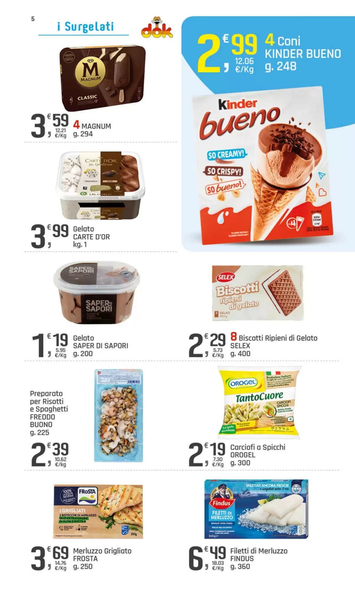 Volantino promozionale Supermercati Dok  valide dal 15/05/2026 - Pagina 5.