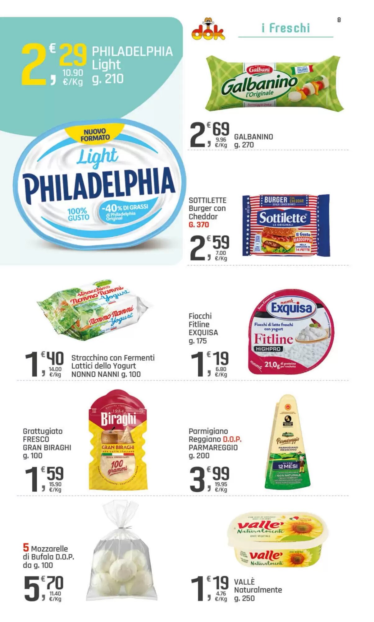 Volantino promozionale Supermercati Dok  valide dal 15/05/2026 - Pagina 8.