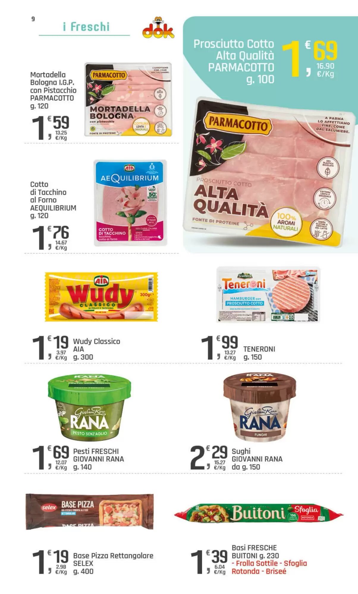 Volantino promozionale Supermercati Dok  valide dal 15/05/2026 - Pagina 9.