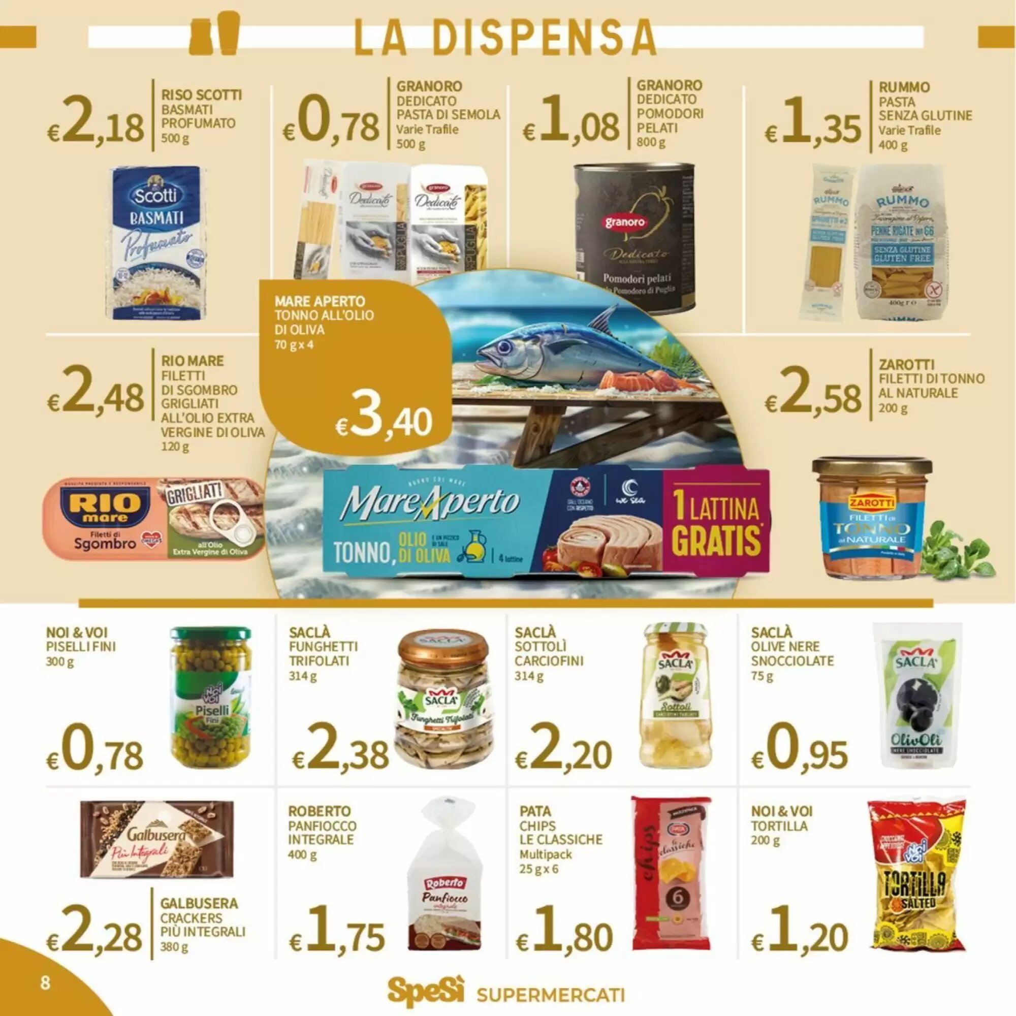 Volantino promozionale SpeSì  valide dal 15/05/2026 - Pagina 8.