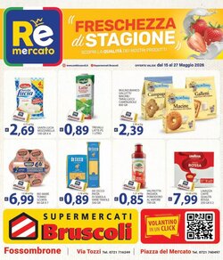 Volantino promozionale Supermercati Bruscoli valide dal 15/05/2026