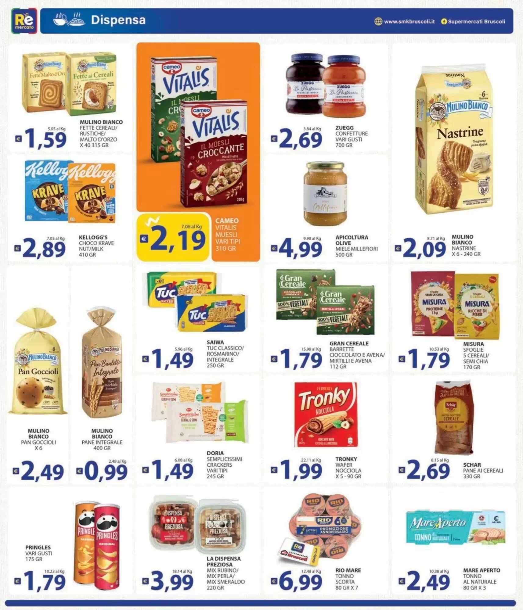 Volantino promozionale Supermercati Bruscoli  valide dal 15/05/2026 - Pagina 8.