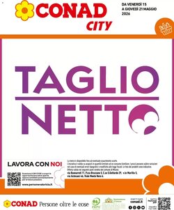 Volantino promozionale Conad City  valide dal 15/05/2026