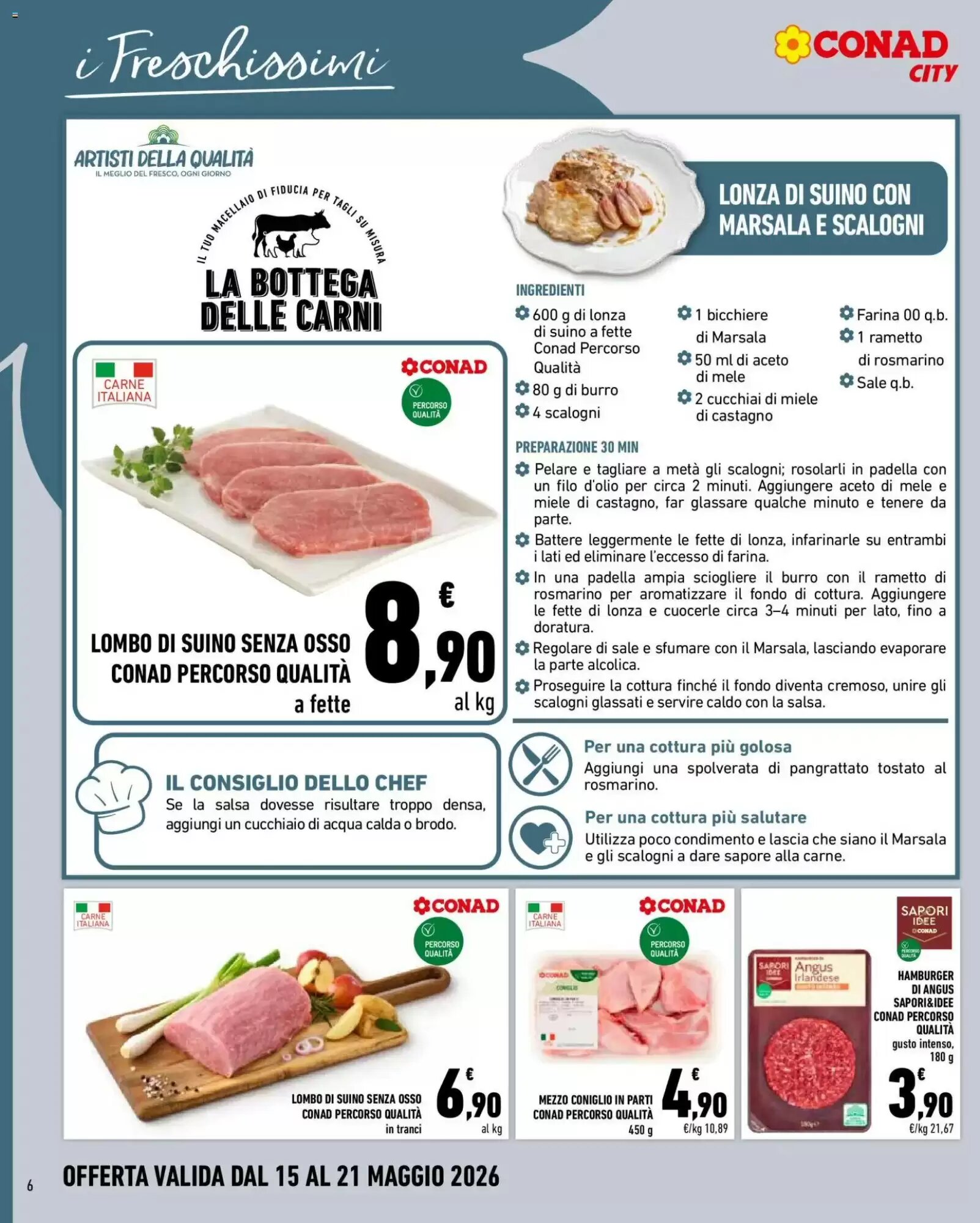 Volantino promozionale Conad City  valide dal 15/05/2026 - Pagina 6.
