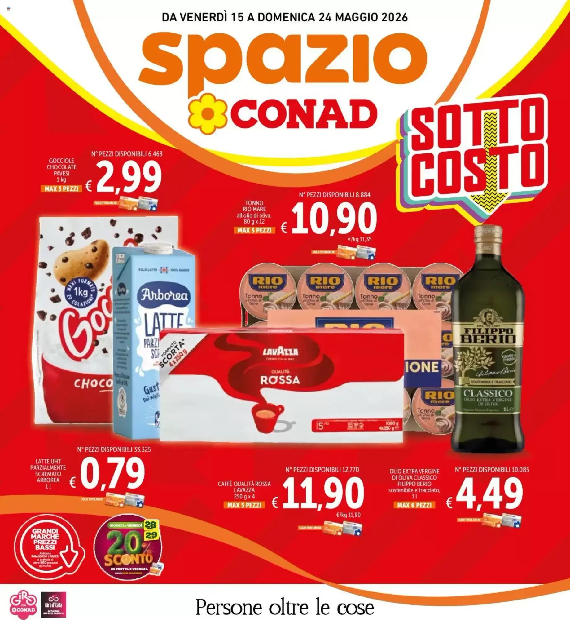 Volantino promozionale Spazio Conad  valide dal 15/05/2026 - Pagina 1.