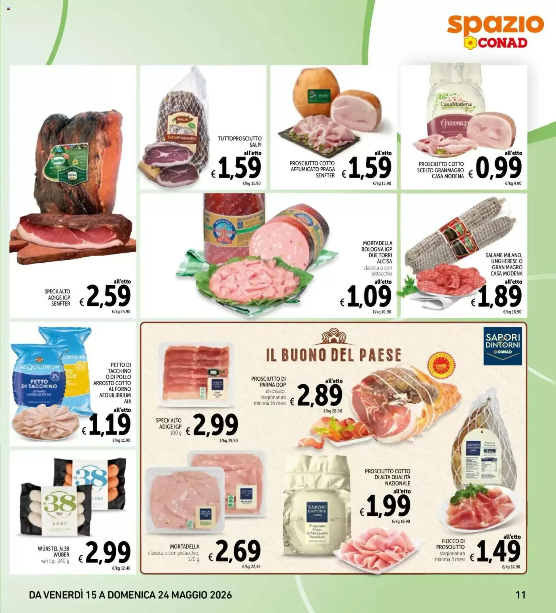 Volantino promozionale Spazio Conad  valide dal 15/05/2026 - Pagina 11.