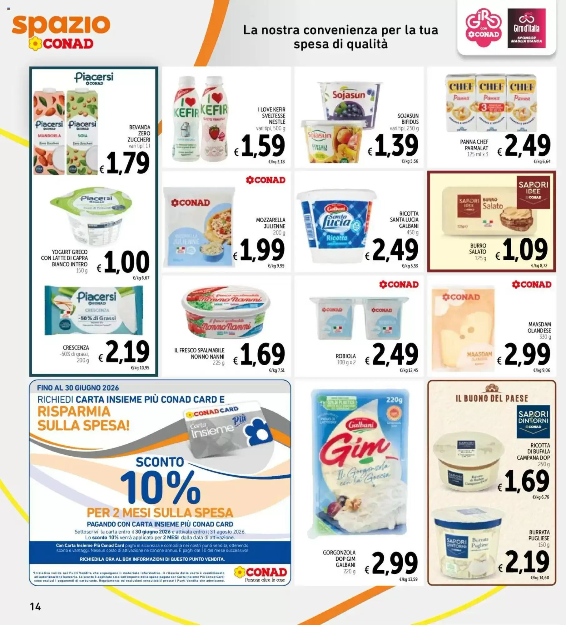 Volantino promozionale Spazio Conad  valide dal 15/05/2026 - Pagina 14.