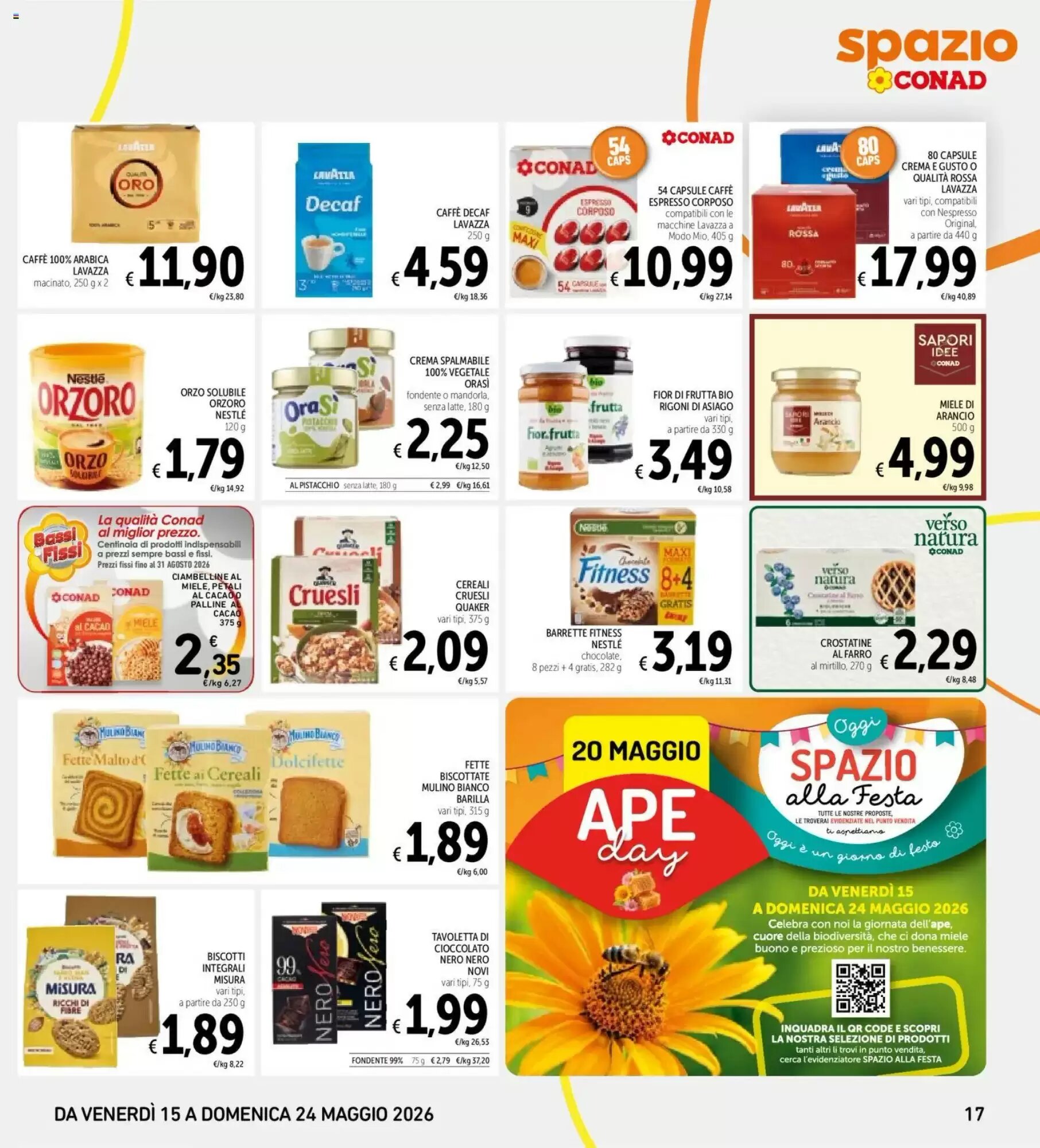 Volantino promozionale Spazio Conad  valide dal 15/05/2026 - Pagina 17.