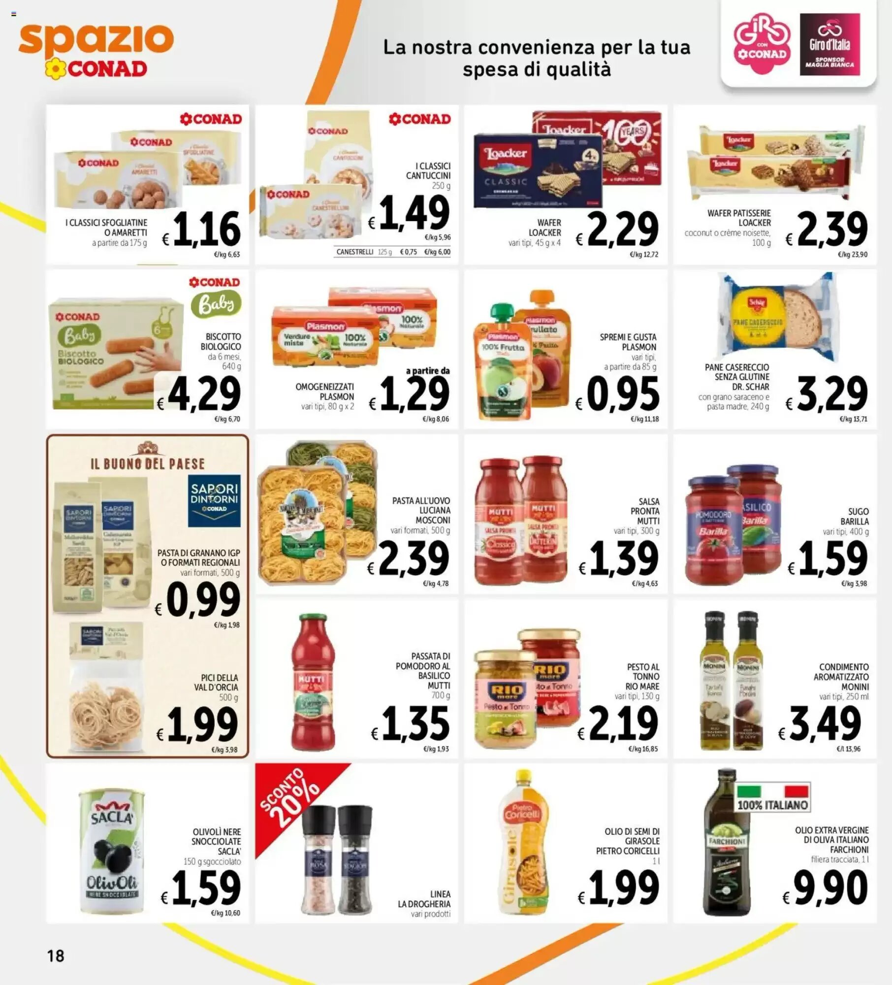 Volantino promozionale Spazio Conad  valide dal 15/05/2026 - Pagina 18.