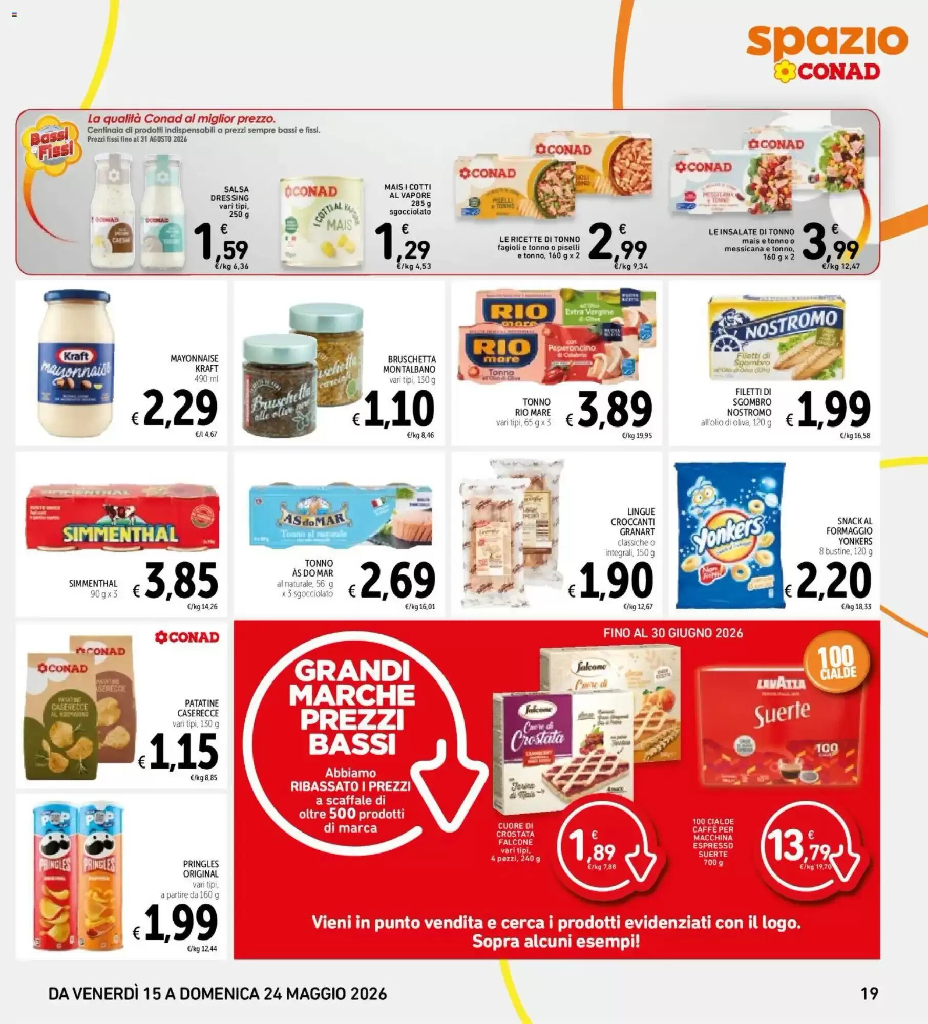 Volantino promozionale Spazio Conad  valide dal 15/05/2026 - Pagina 19.