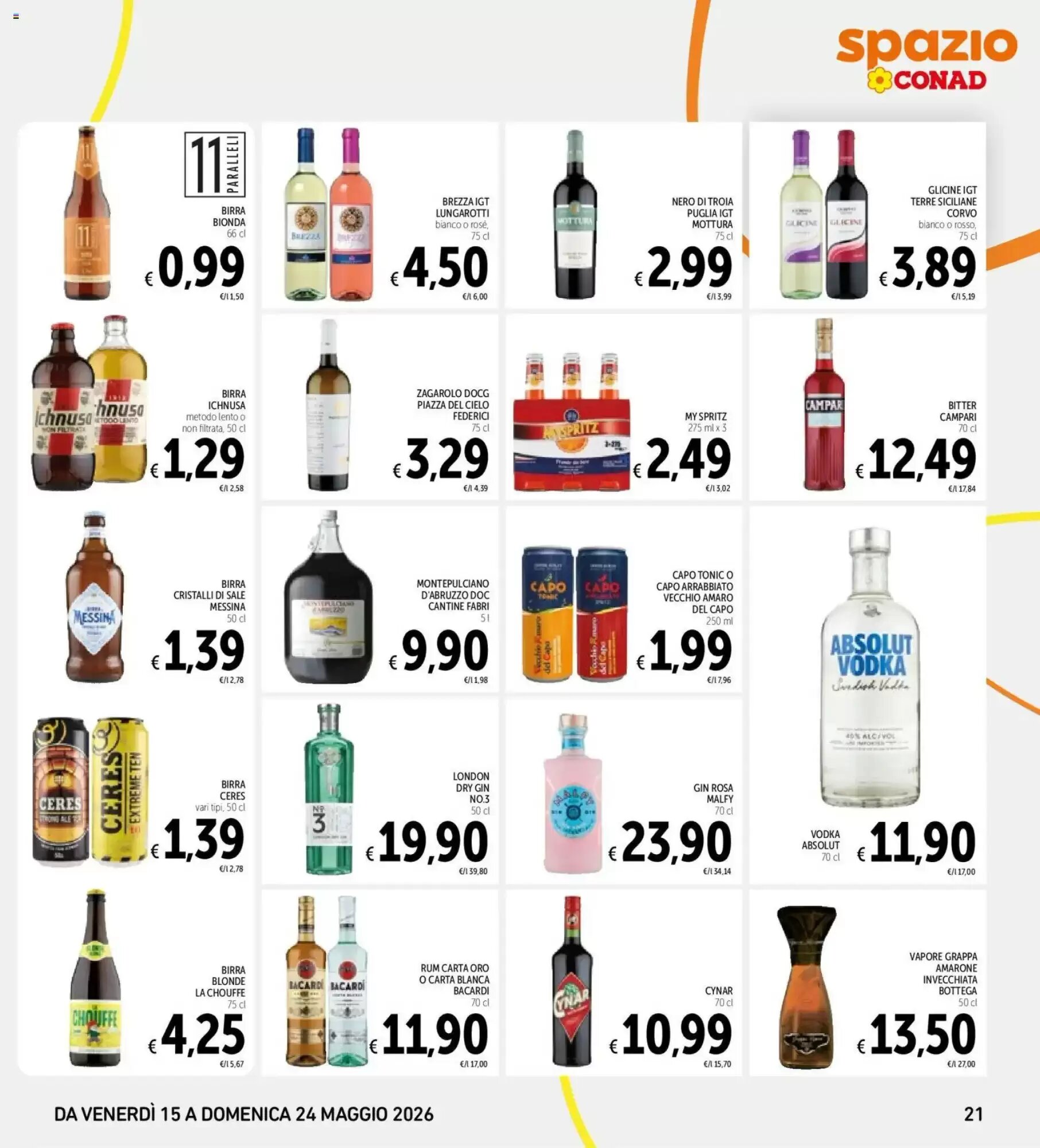 Volantino promozionale Spazio Conad  valide dal 15/05/2026 - Pagina 21.