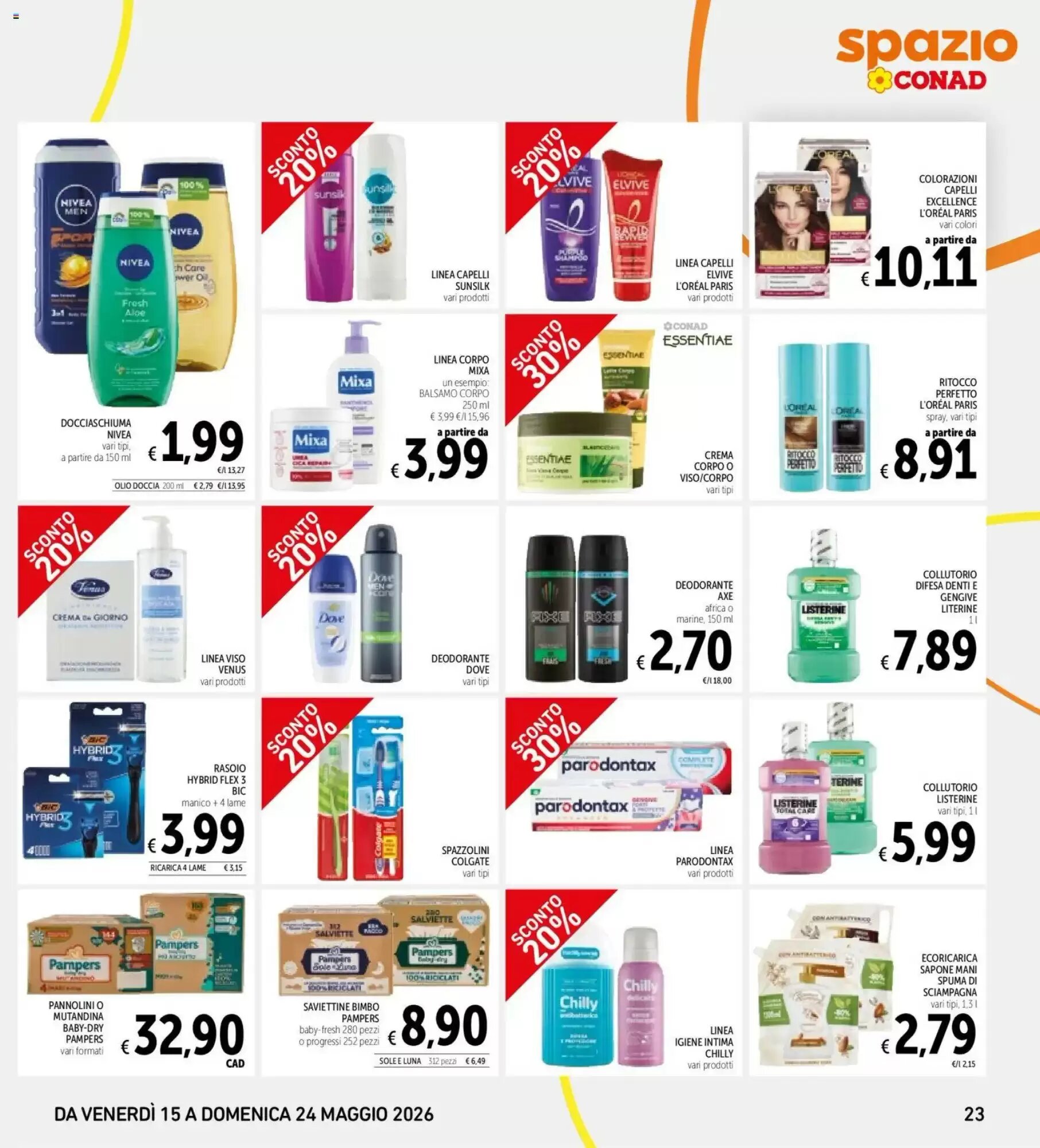 Volantino promozionale Spazio Conad  valide dal 15/05/2026 - Pagina 23.