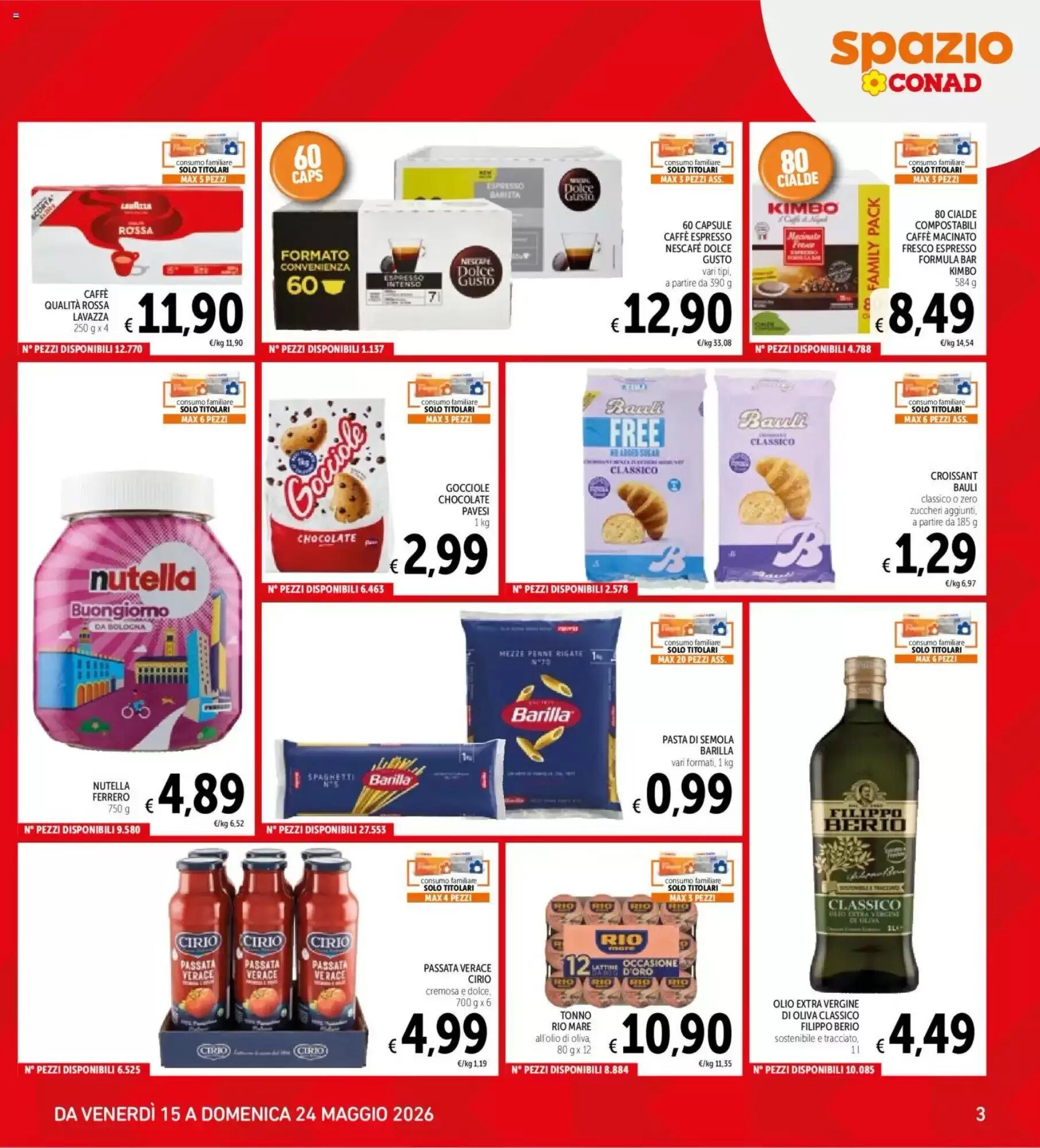 Volantino promozionale Spazio Conad  valide dal 15/05/2026 - Pagina 3.
