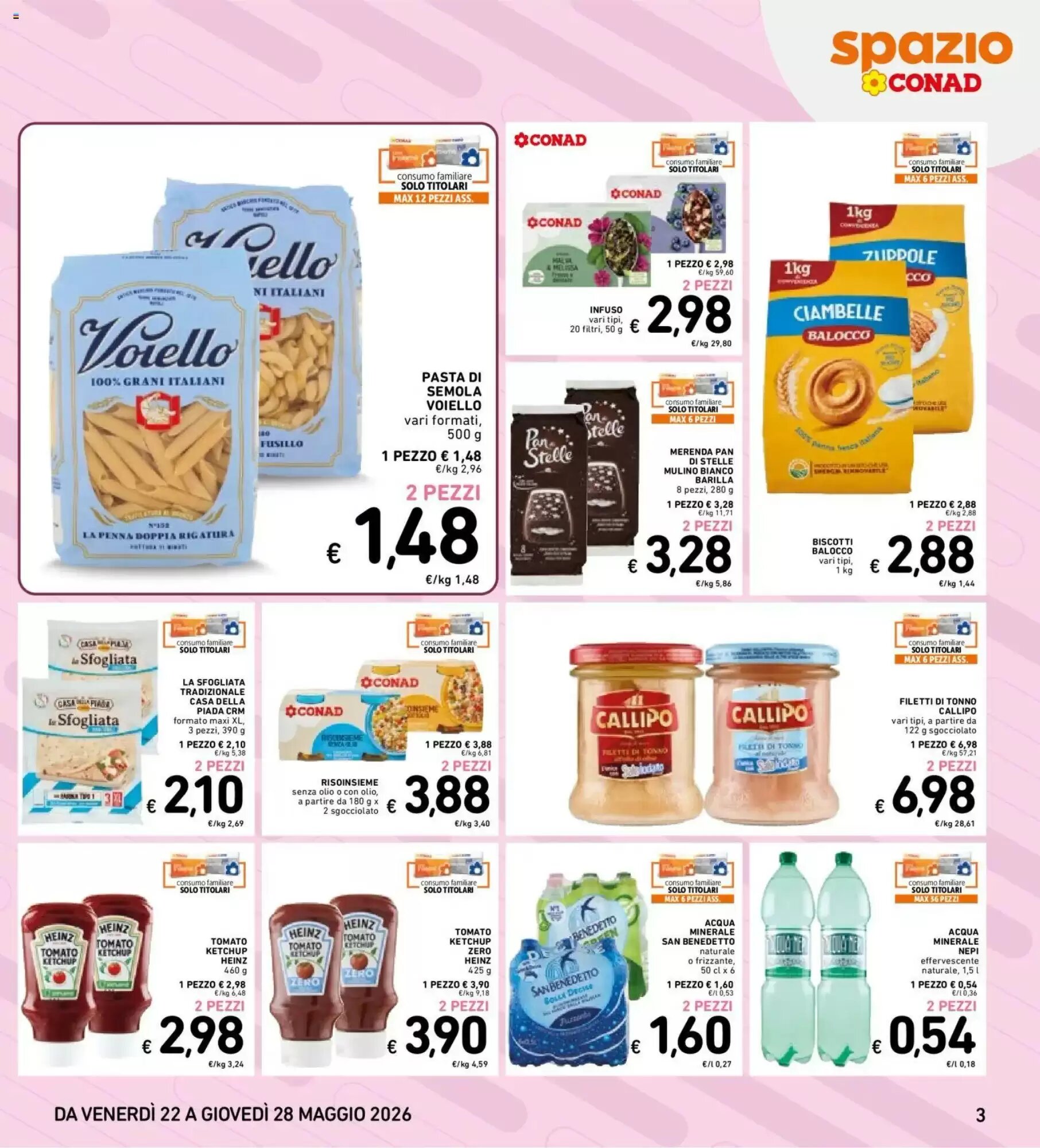Volantino promozionale Spazio Conad  valide dal 15/05/2026 - Pagina 30.