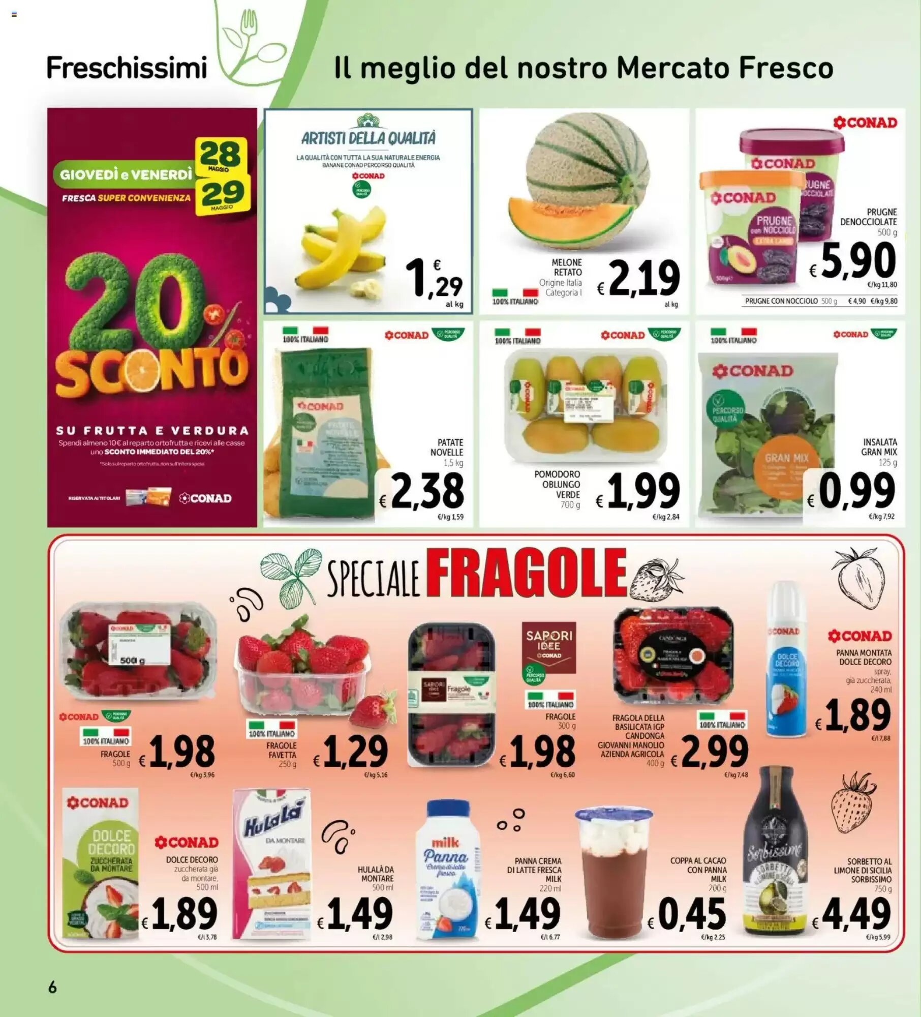 Volantino promozionale Spazio Conad  valide dal 15/05/2026 - Pagina 6.