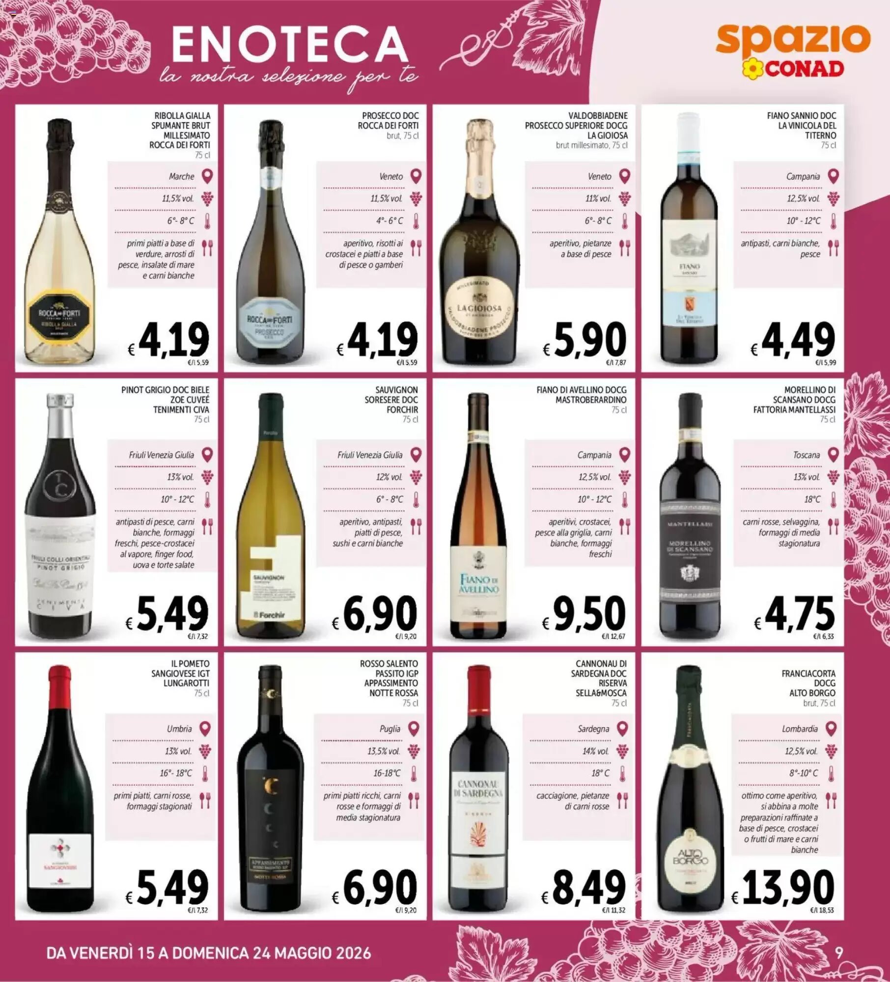 Volantino promozionale Spazio Conad  valide dal 15/05/2026 - Pagina 9.