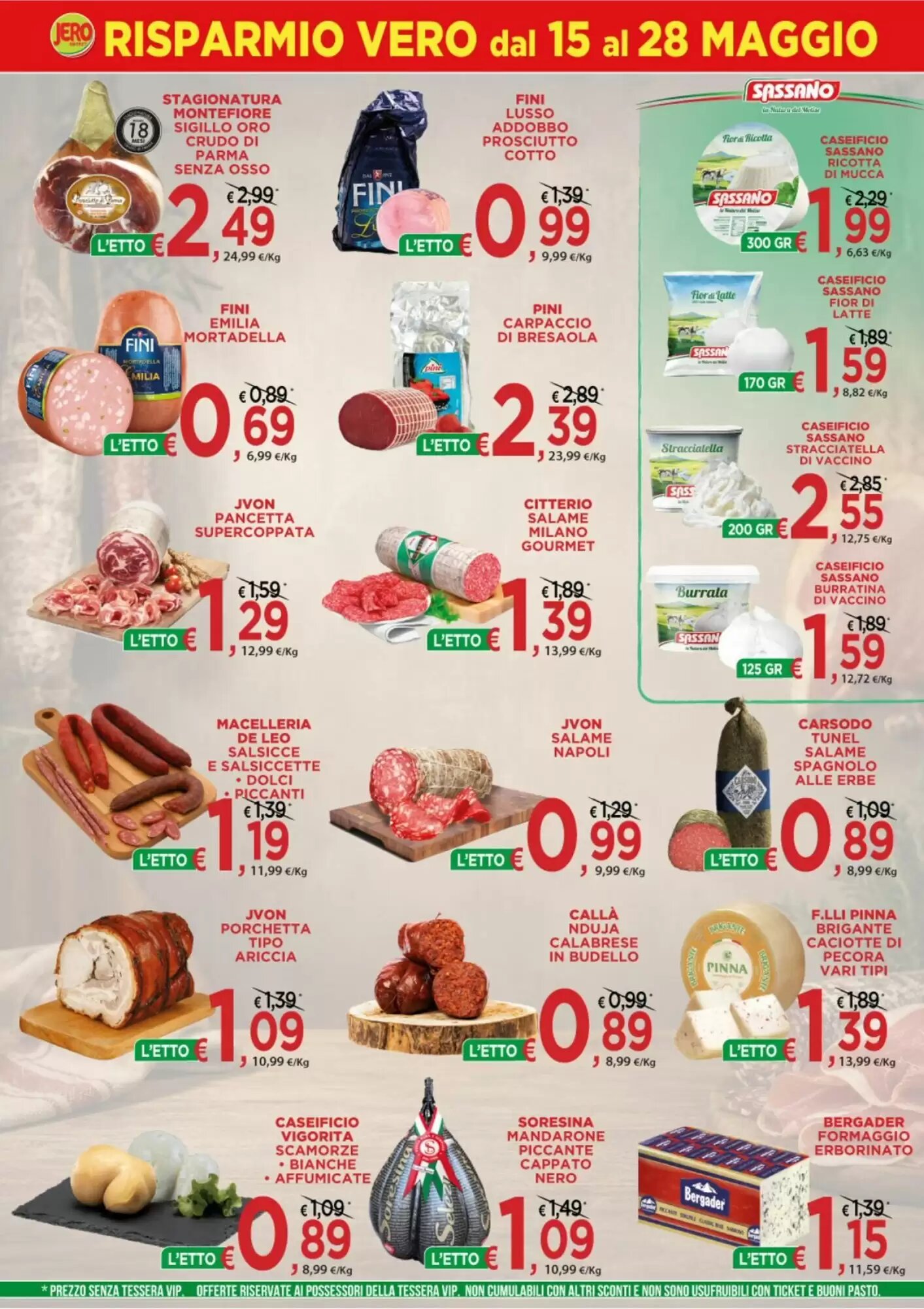 Volantino promozionale Jero Market  valide dal 15/05/2026 - Pagina 7.