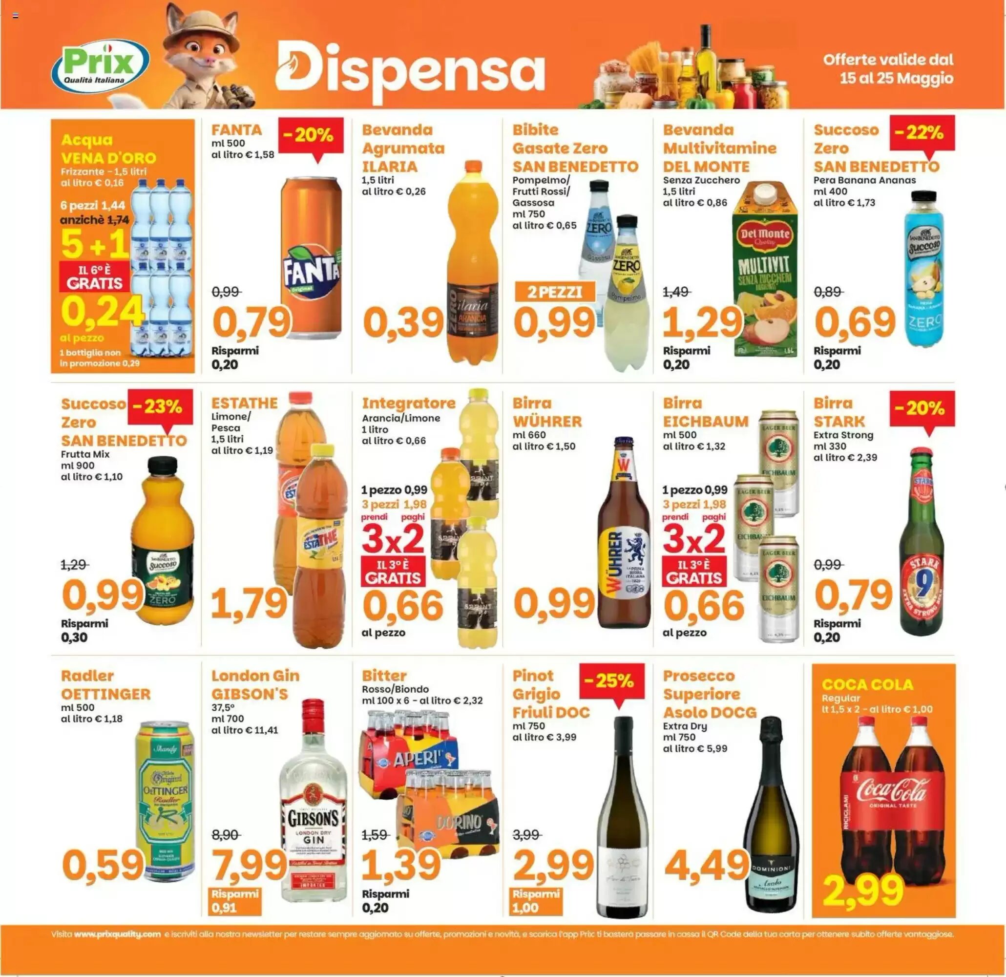 Volantino promozionale Prix Quality  valide dal 15/05/2026 - Pagina 19.