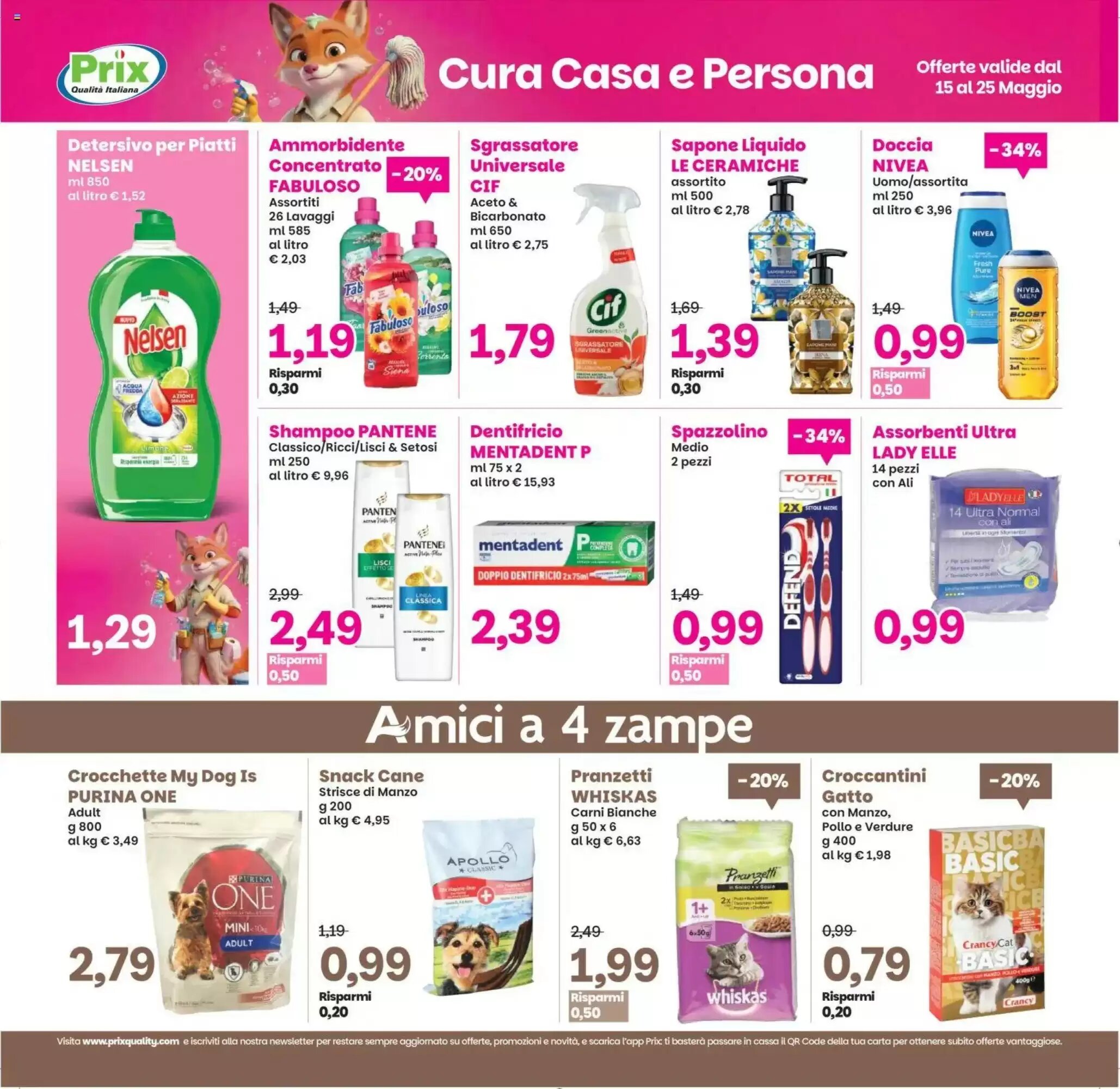 Volantino promozionale Prix Quality  valide dal 15/05/2026 - Pagina 20.