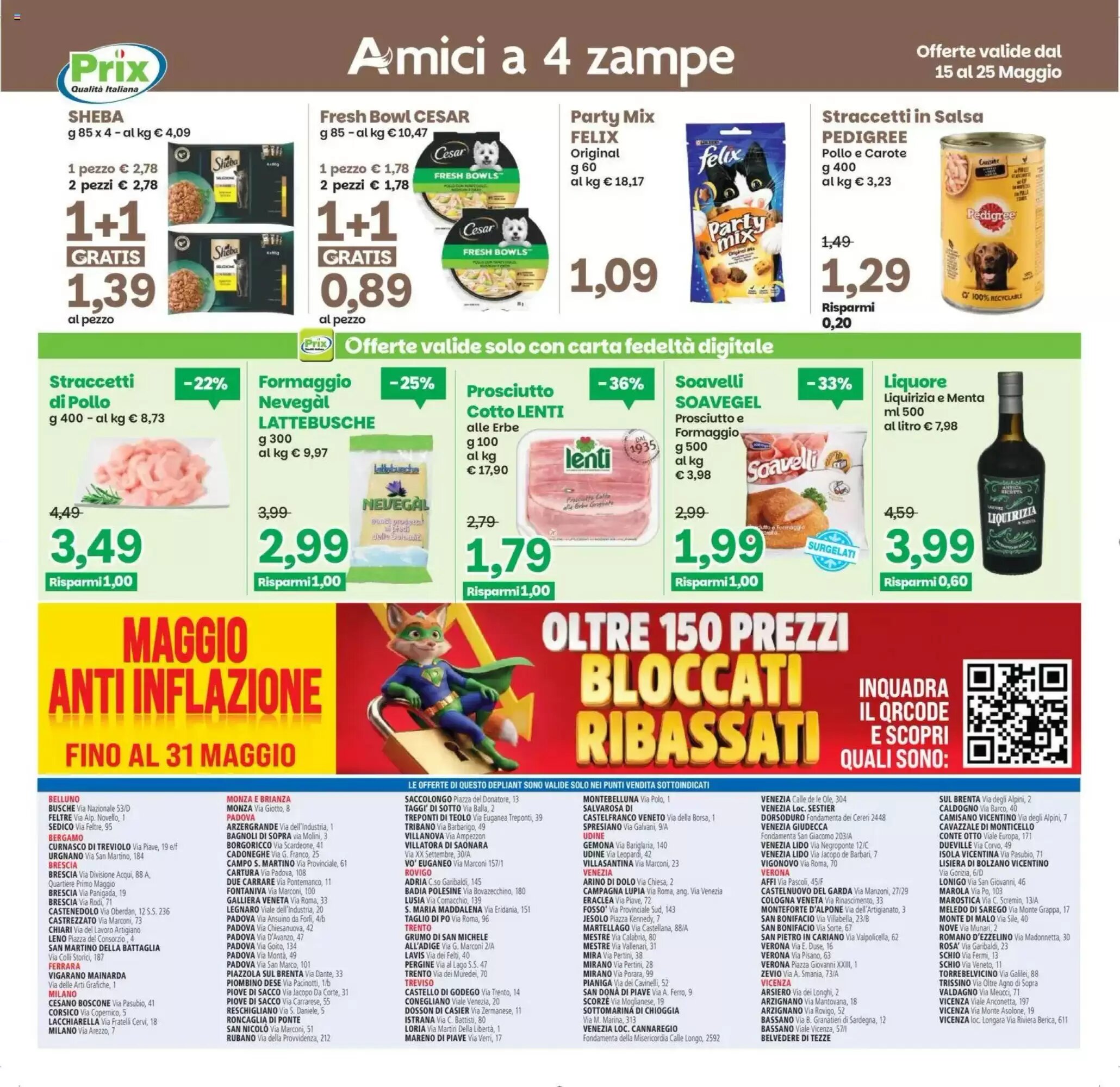 Volantino promozionale Prix Quality  valide dal 15/05/2026 - Pagina 22.