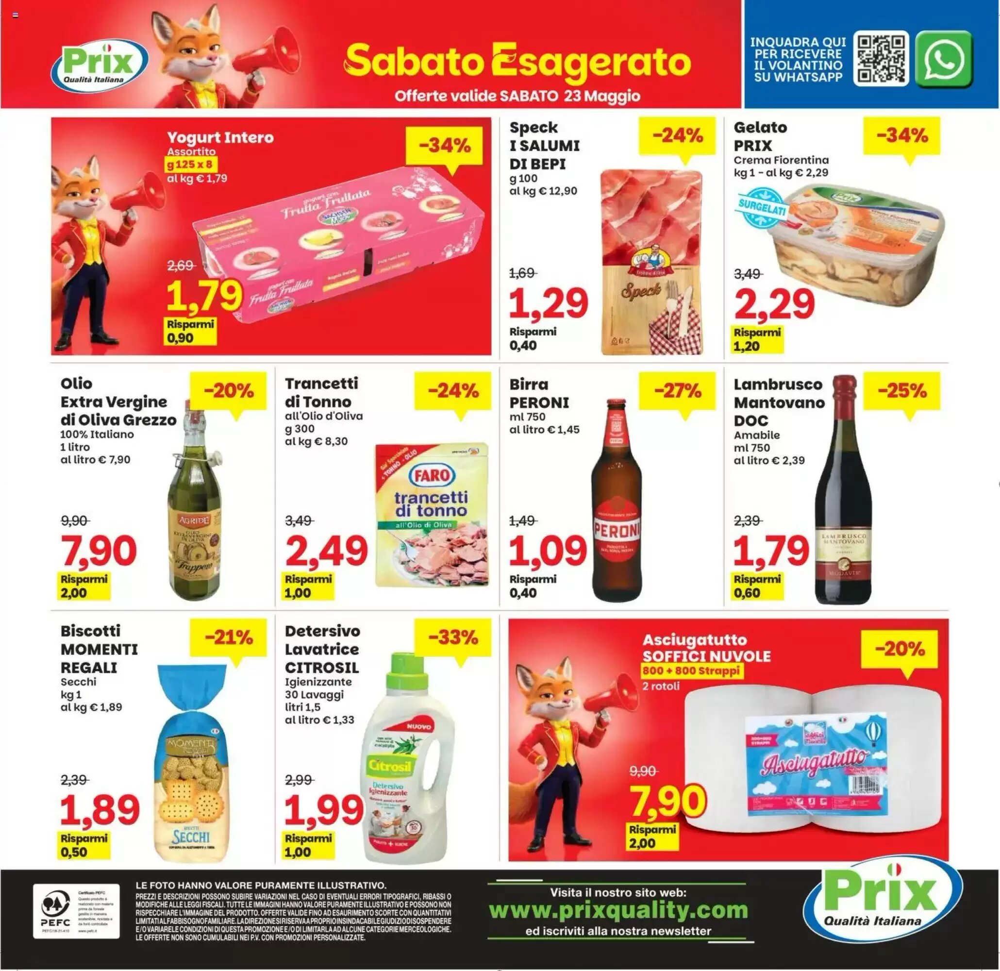Volantino promozionale Prix Quality  valide dal 15/05/2026 - Pagina 24.