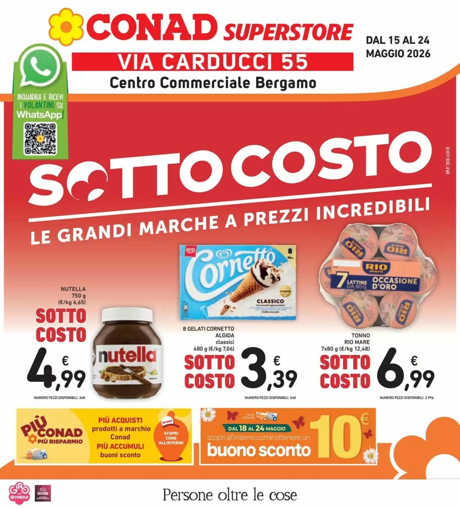 Volantino promozionale Conad Superstore  valide dal 15/05/2026 - Pagina 1.