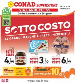 Volantino promozionale Conad Superstore valide dal 15/05/2026