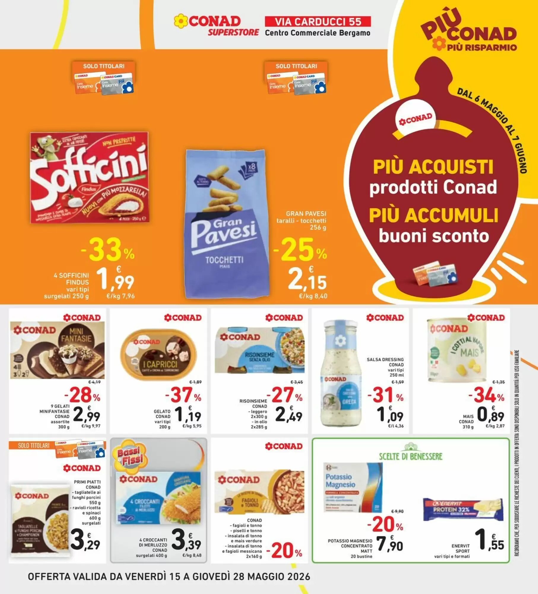 Volantino promozionale Conad Superstore  valide dal 15/05/2026 - Pagina 29.