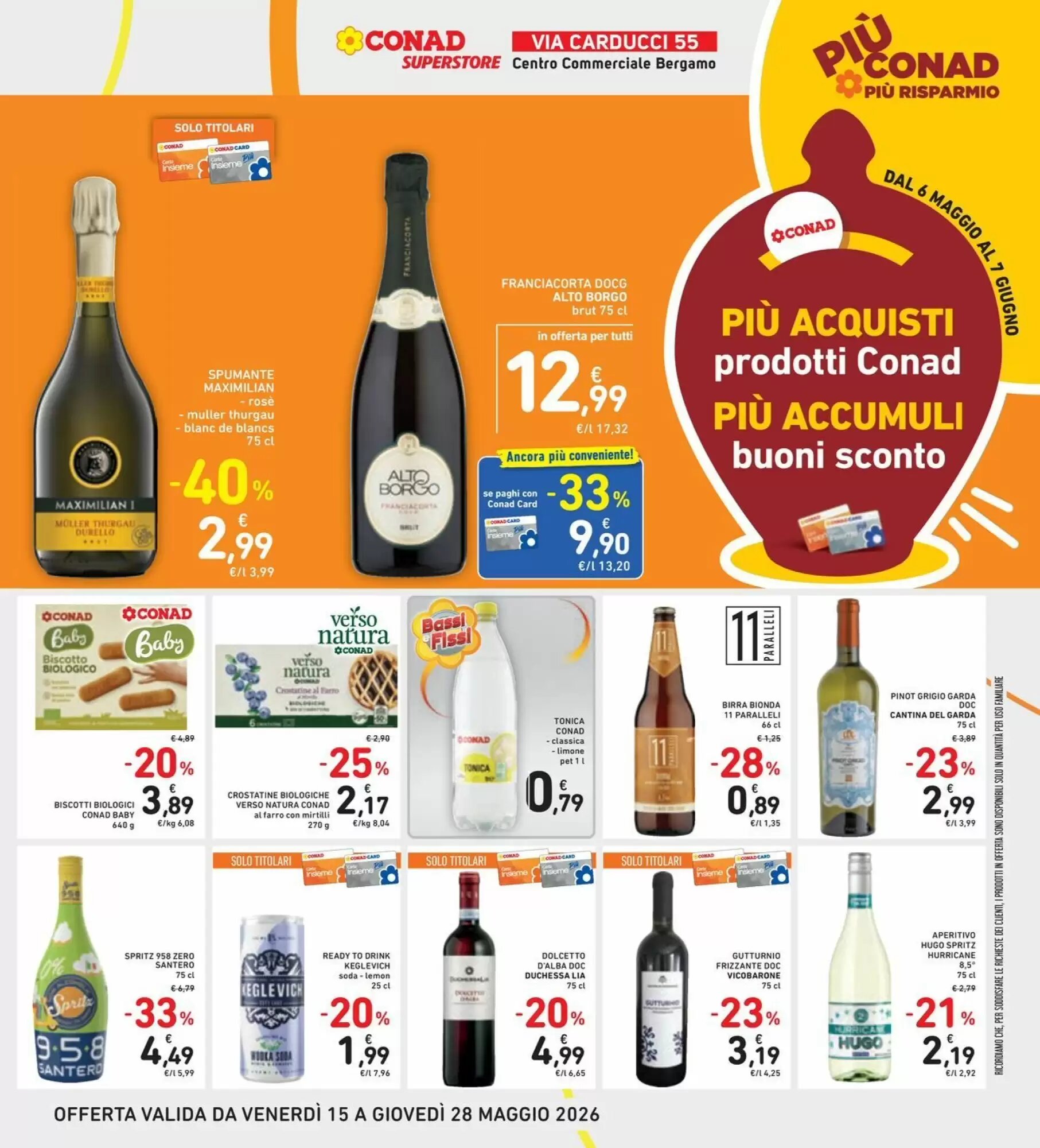 Volantino promozionale Conad Superstore  valide dal 15/05/2026 - Pagina 33.