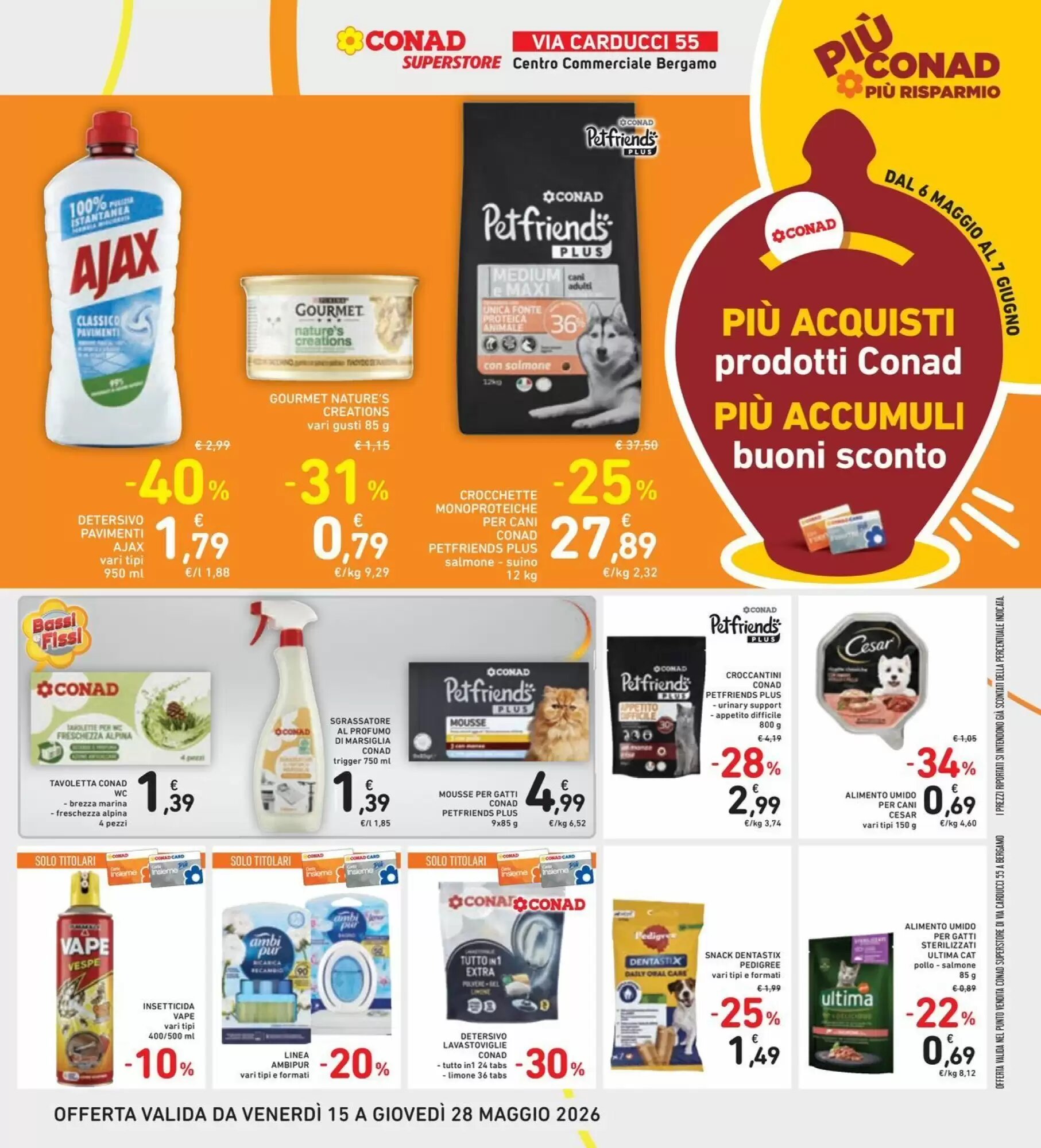 Volantino promozionale Conad Superstore  valide dal 15/05/2026 - Pagina 37.